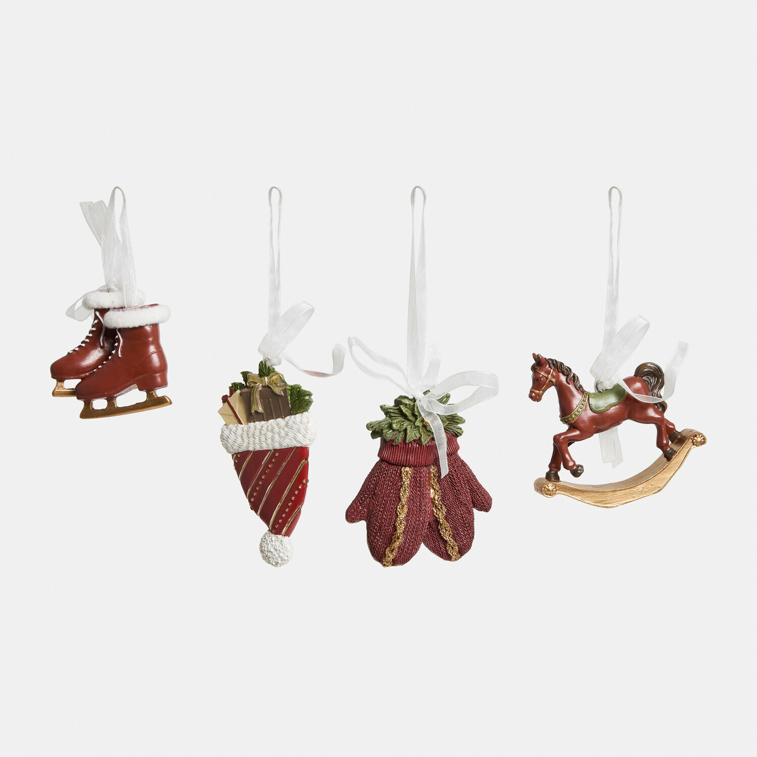 Set di 4 decorazioni da appendere Maisonpetite