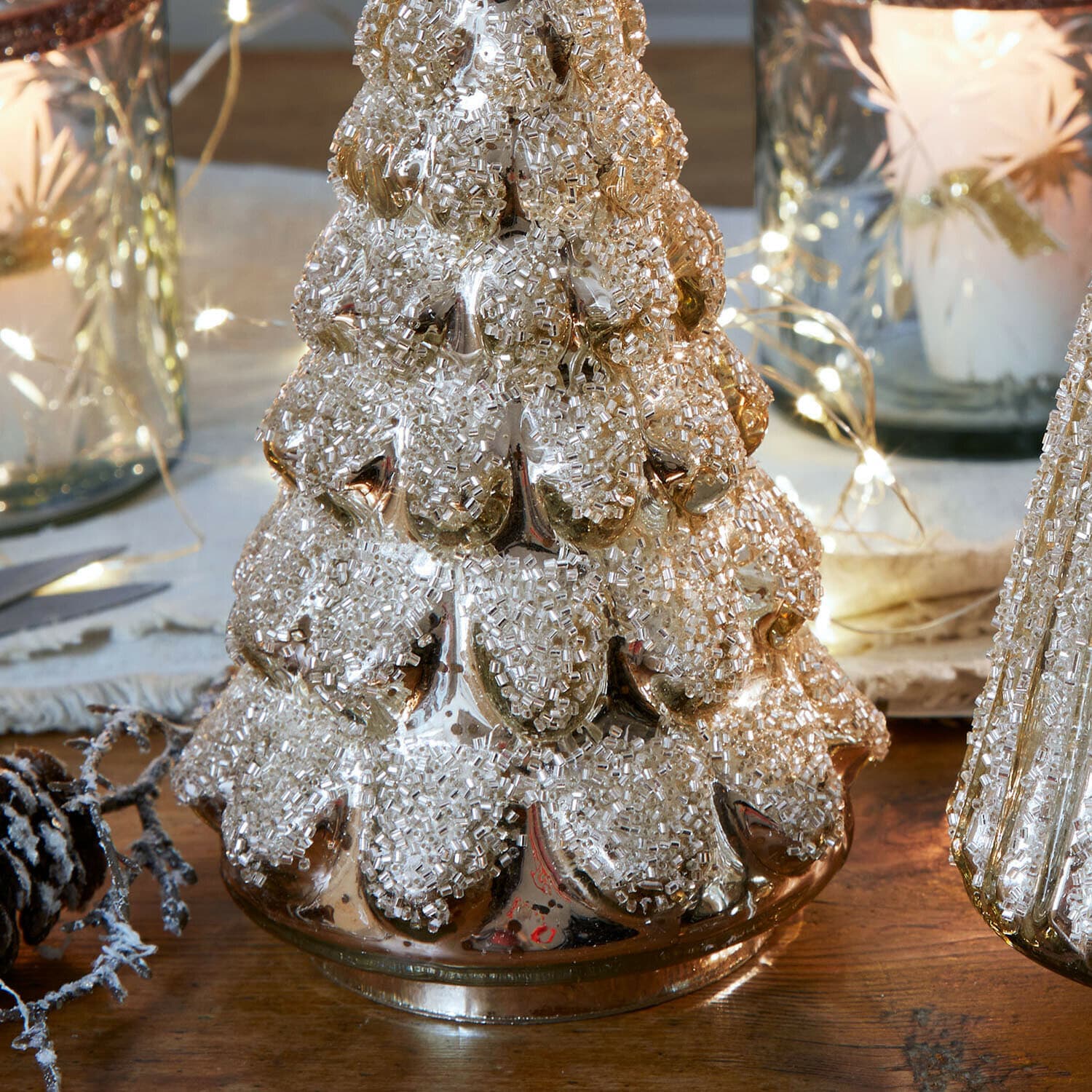 Set di 2 alberi decorativi Domélys