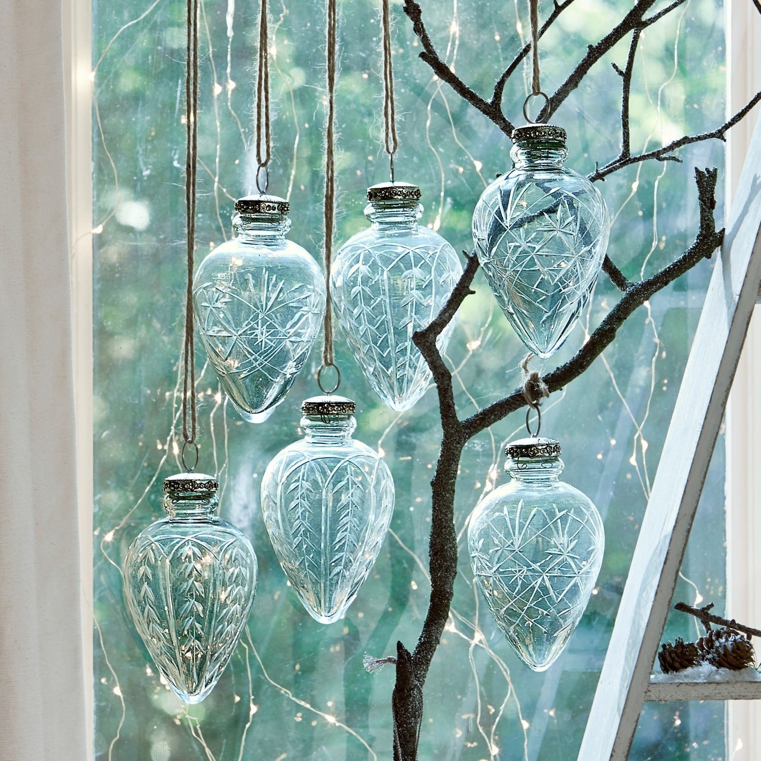 Set di 6 decorazioni natalizie Aulnay
