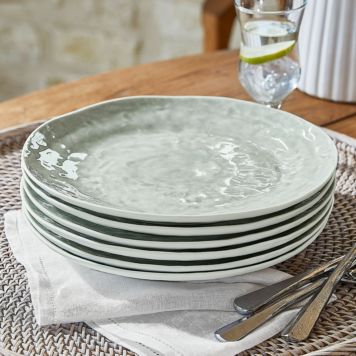 Set di 6 piatti Braganza