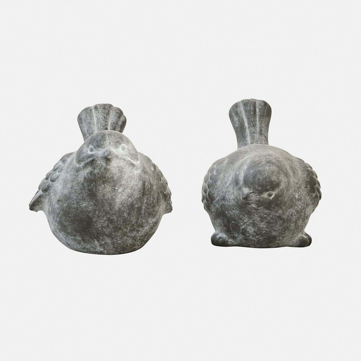 Coppia di uccellini decorativi Haldoríe