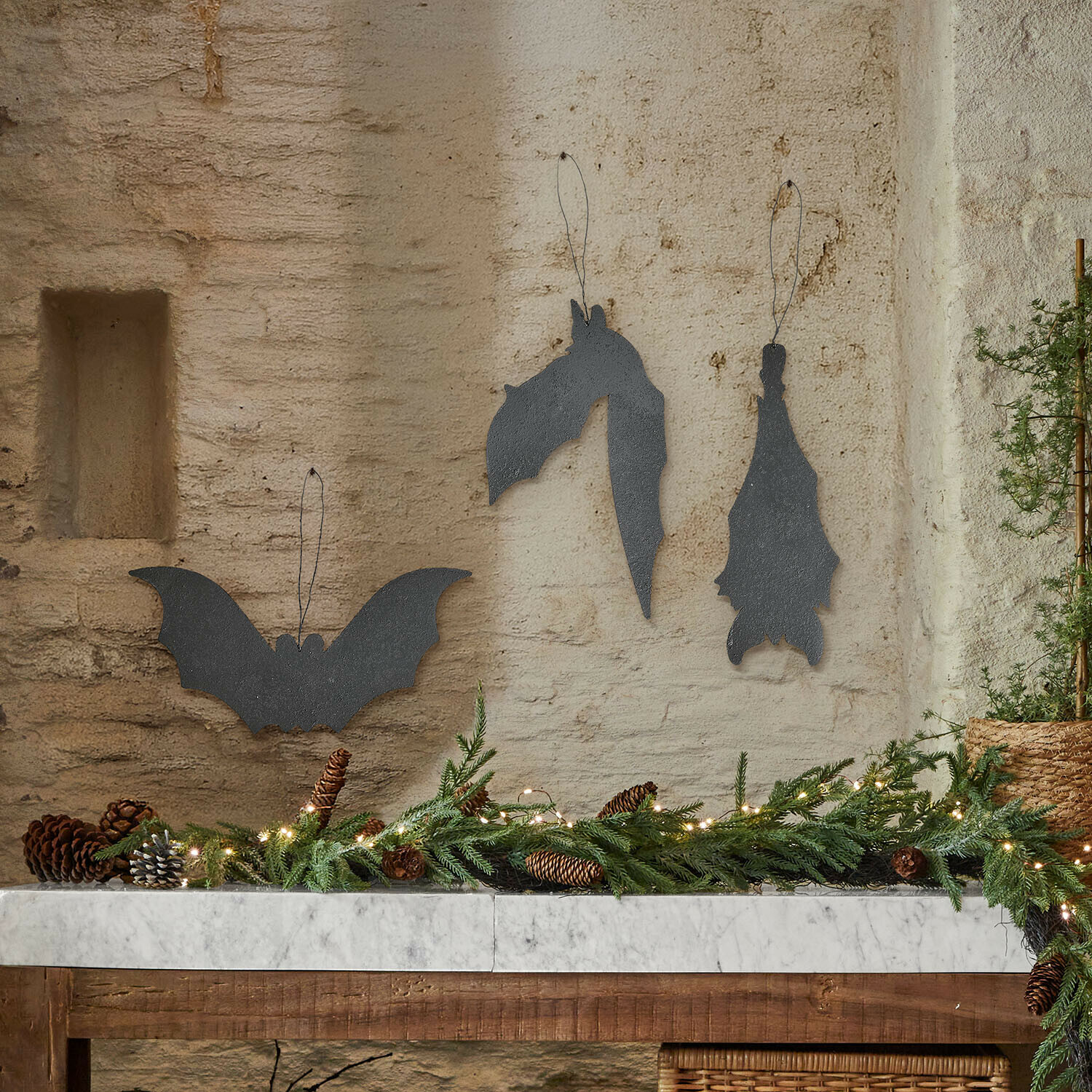 Set di 3 decorazioni da appendere Quivorin