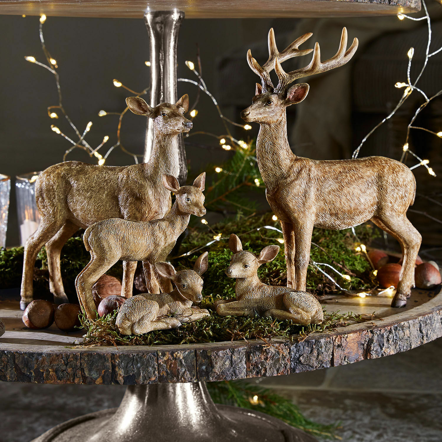 Set di 11 animaletti del bosco Pluvet