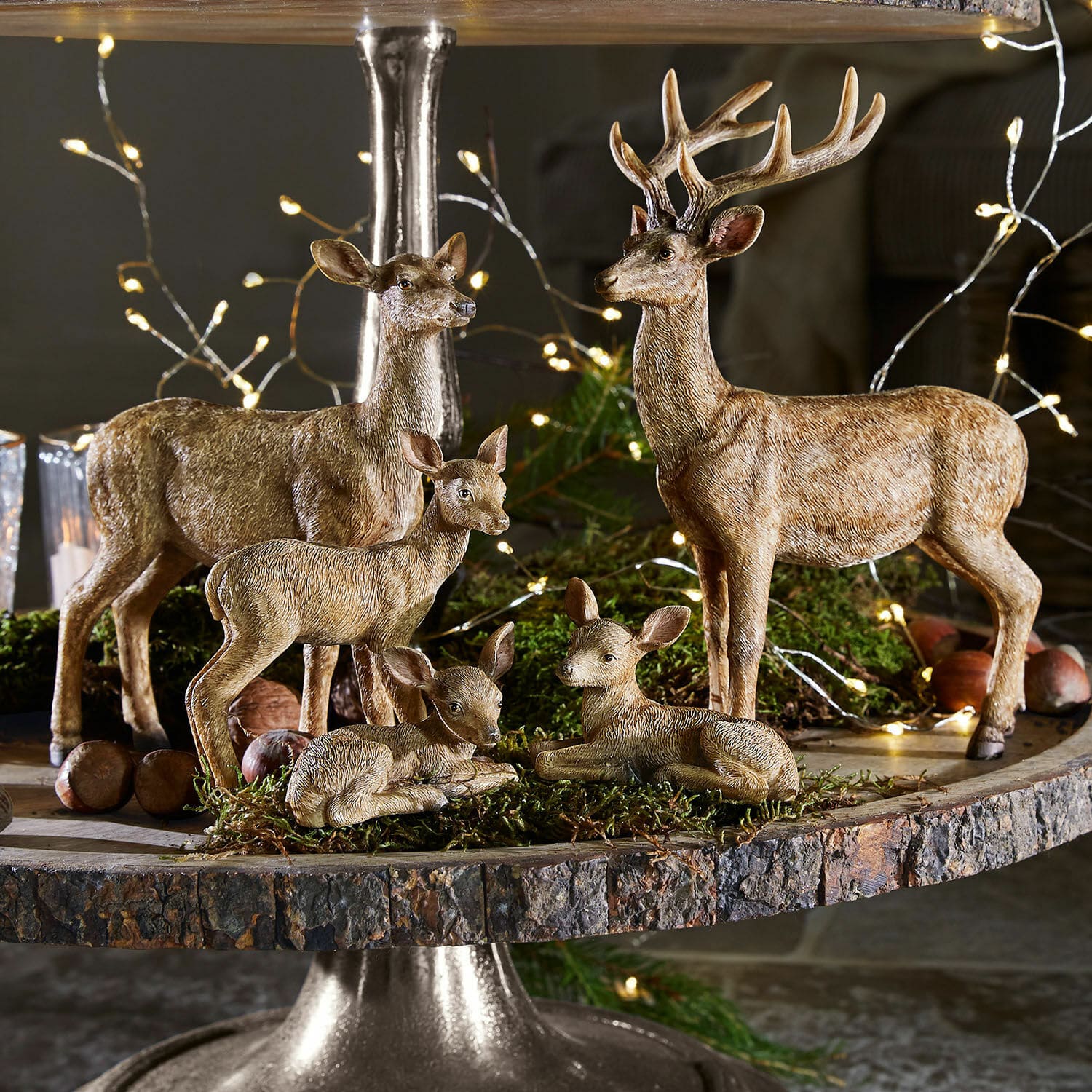 Set di 11 animaletti del bosco Pluvet