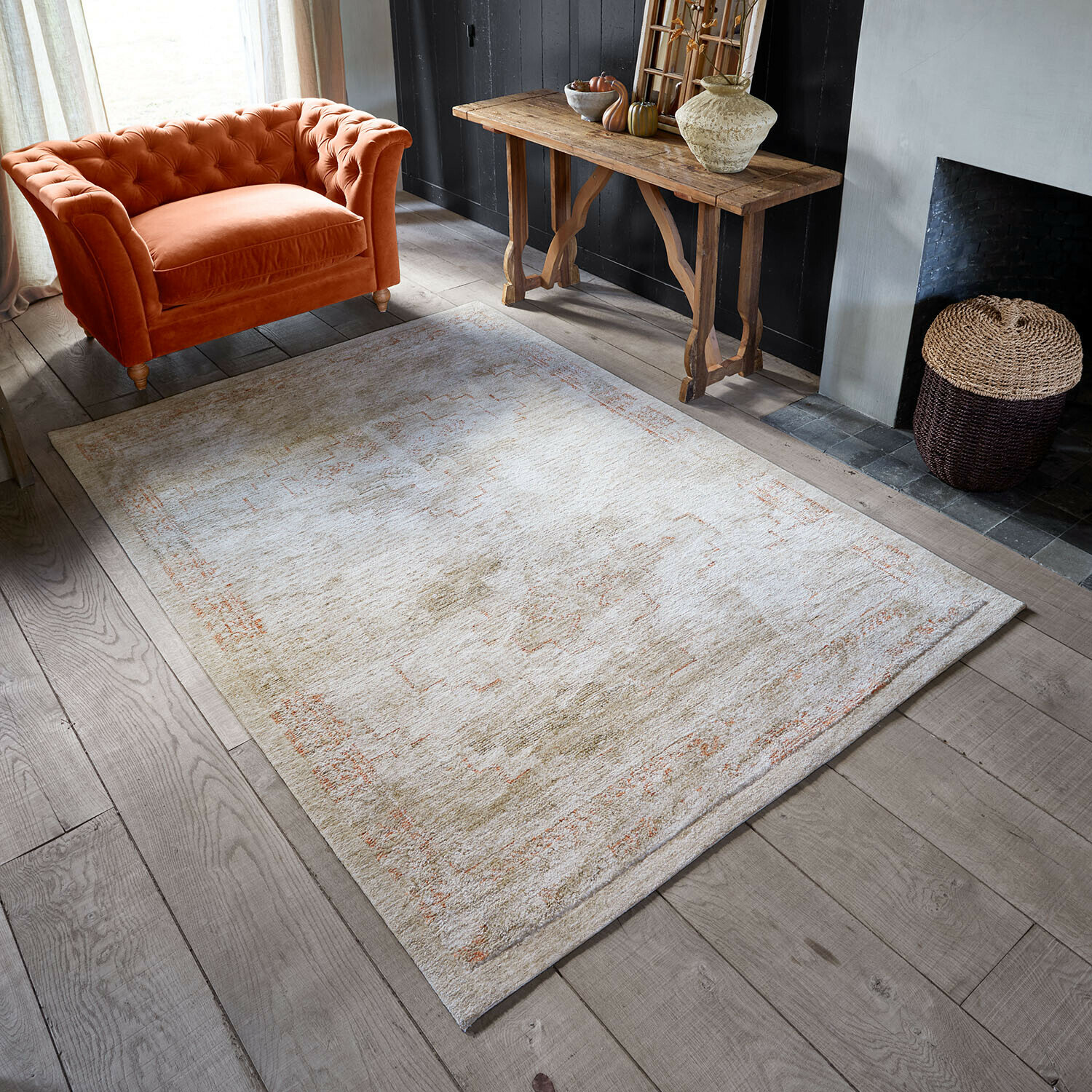Tappeto Soravitto Tappeto beige chiaro con motivo delicato, materiale morbido, decorazione elegante per soggiorno