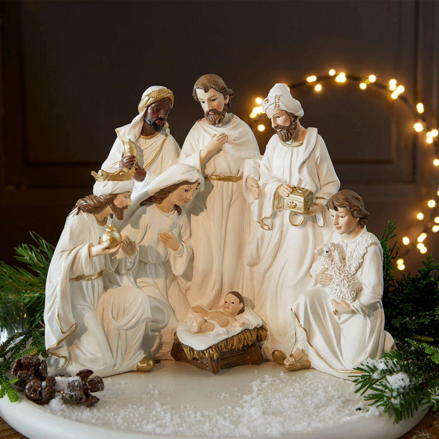 Gruppo di statuine natalizie Kanem