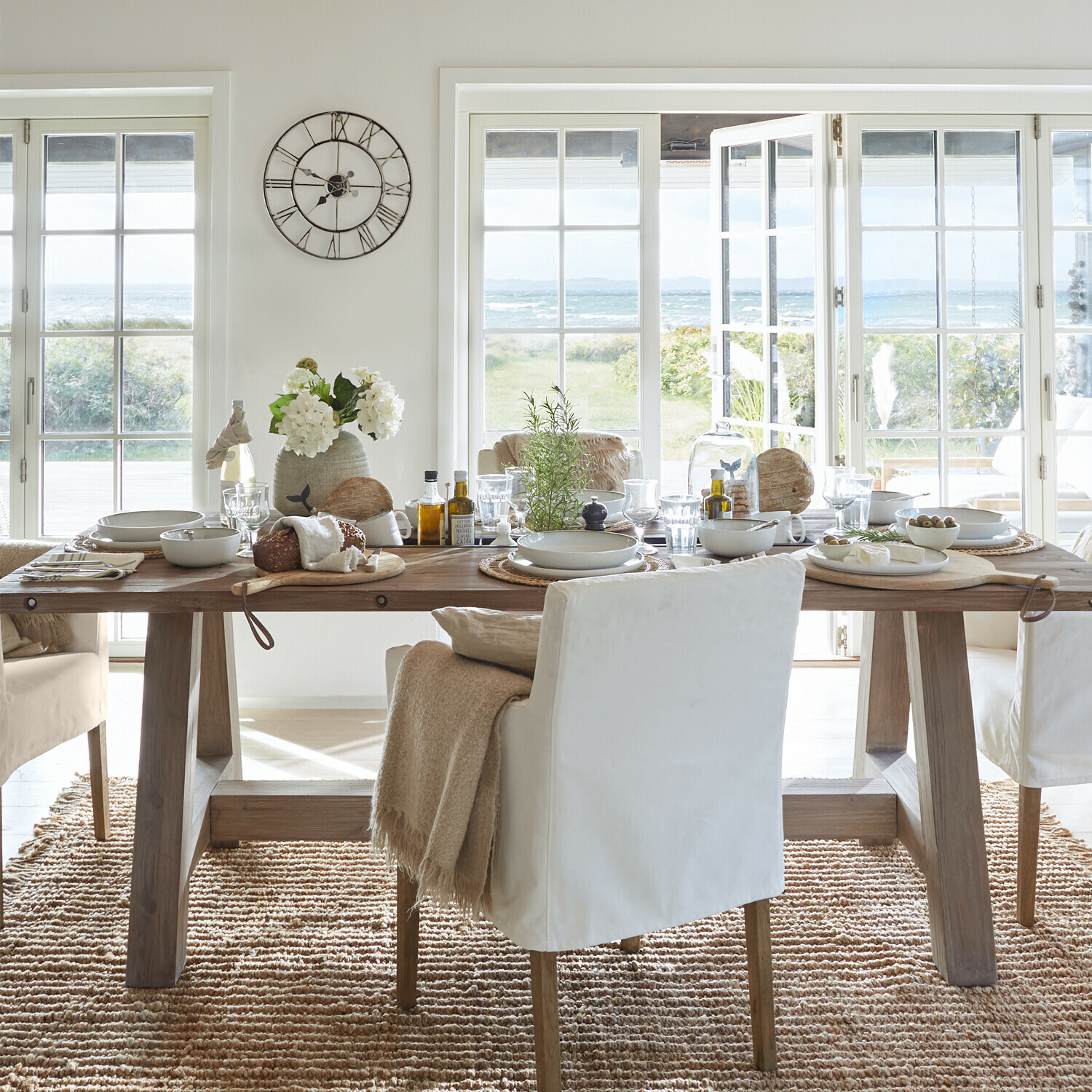 Coppia di balene decorative Brisdon