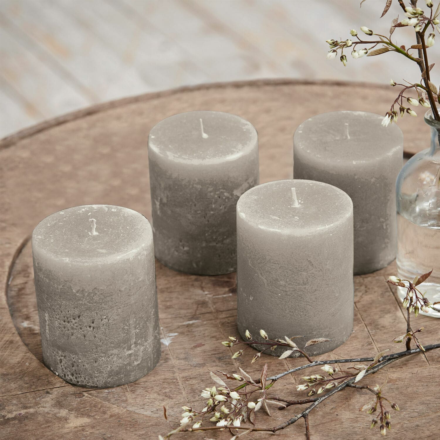 Set di 4 candele Virrans