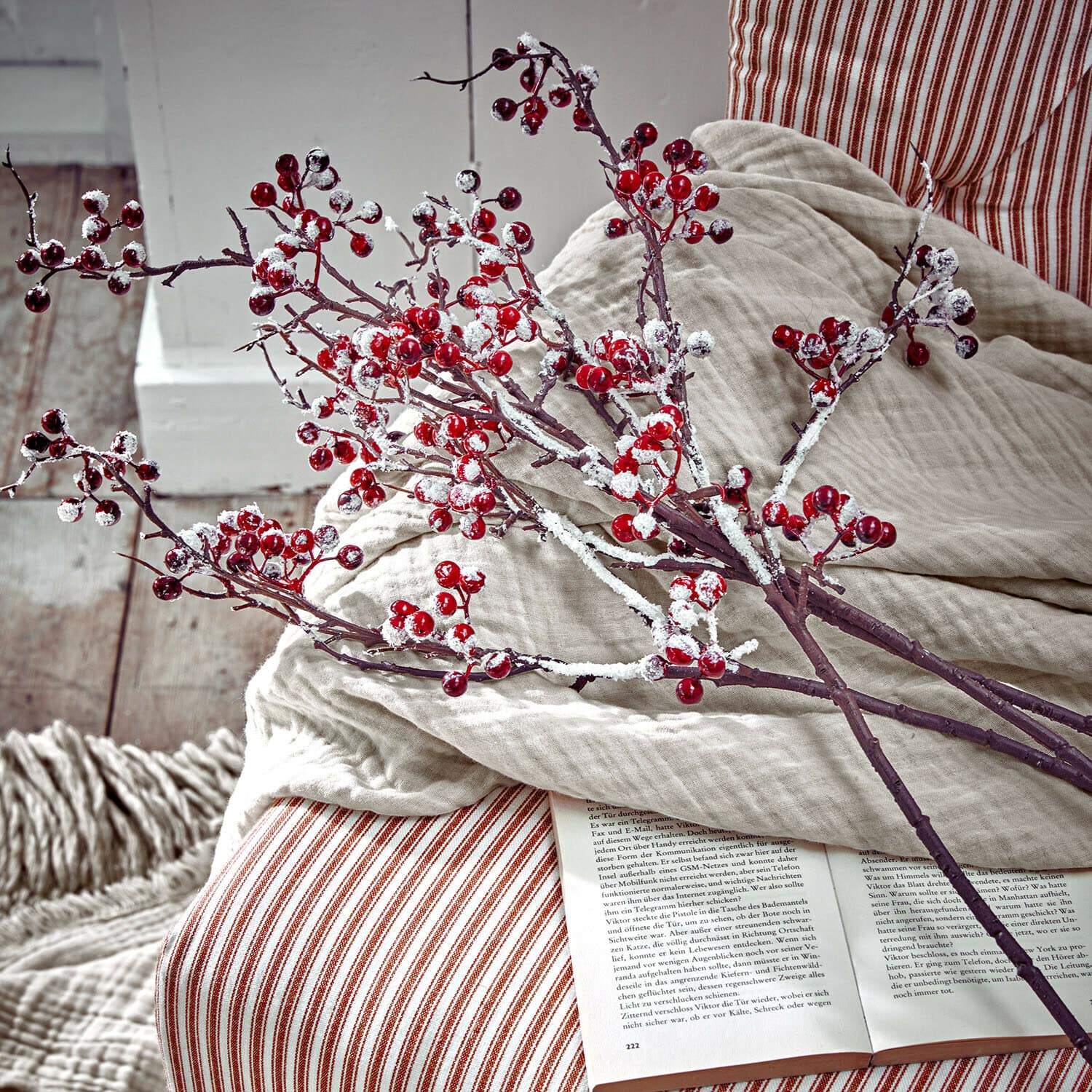 Set di 4 rami decorativi Seravas