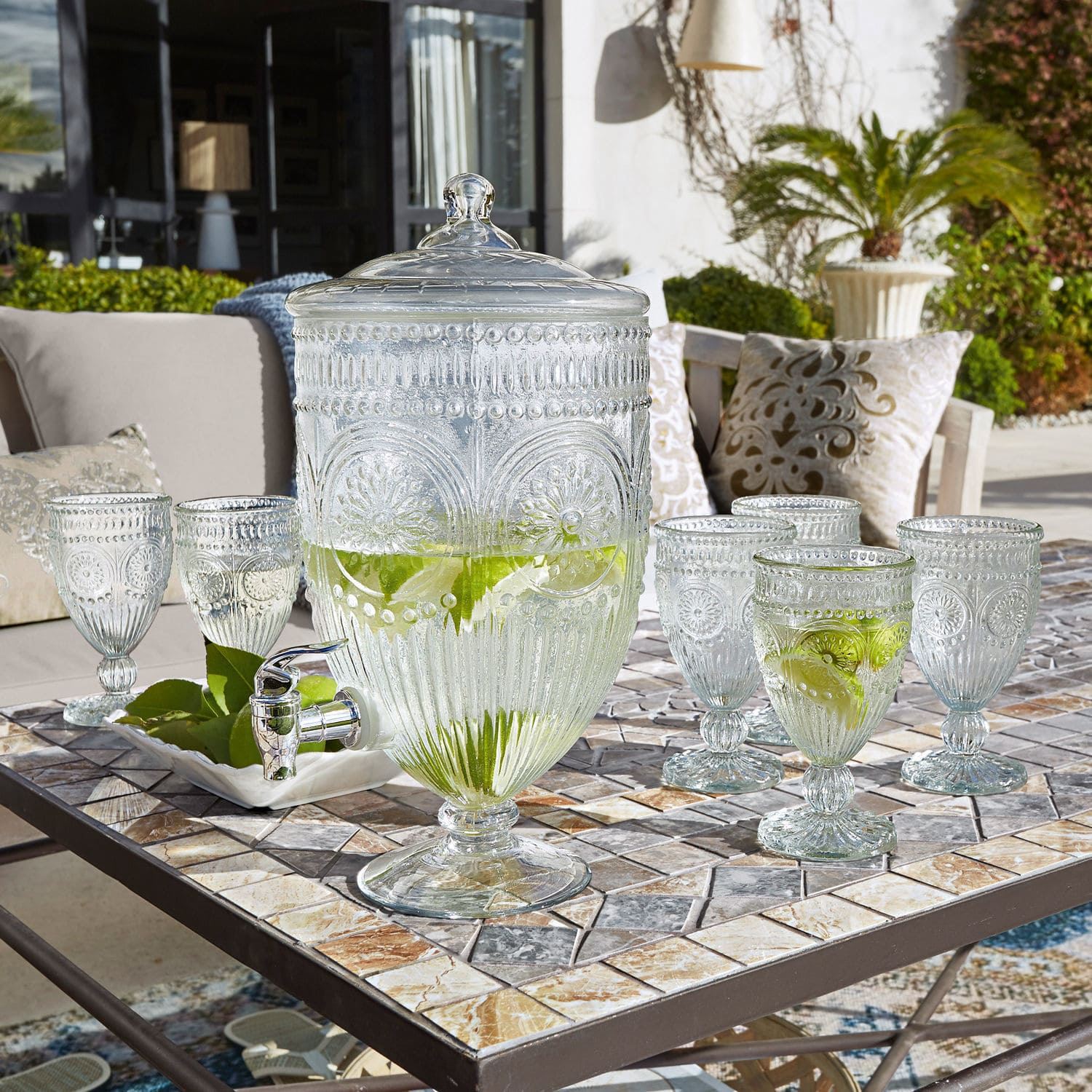 Set di 6 bicchieri Leatrice