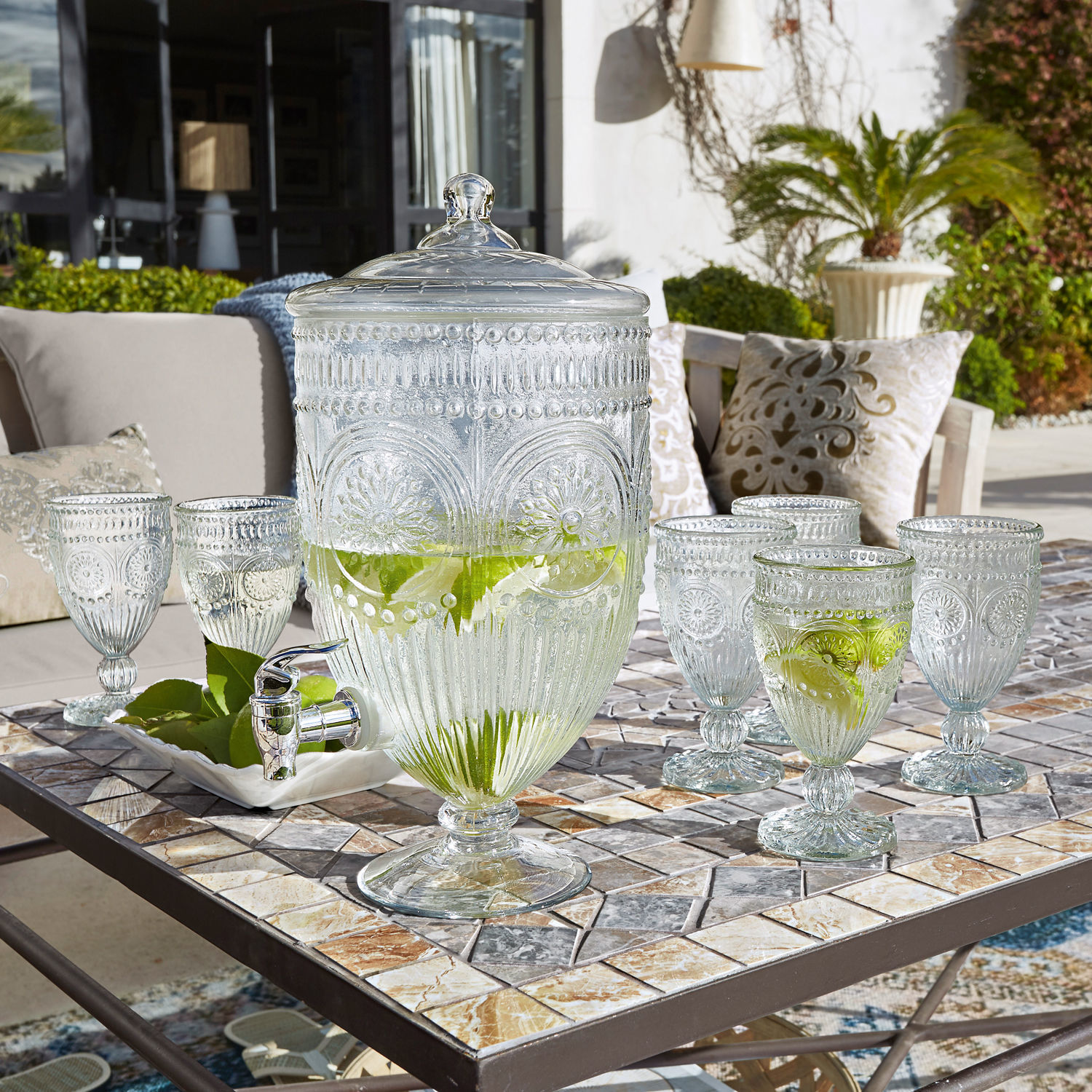 Set di 6 bicchieri Leatrice
