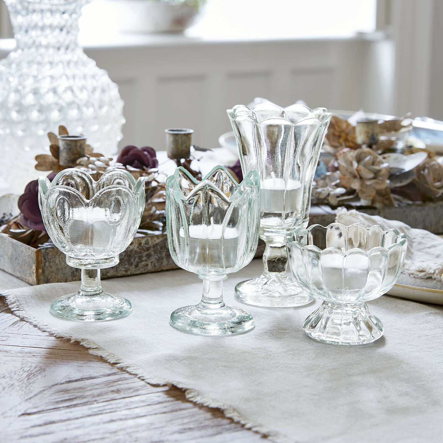 Set di 4 portalumini Amisette