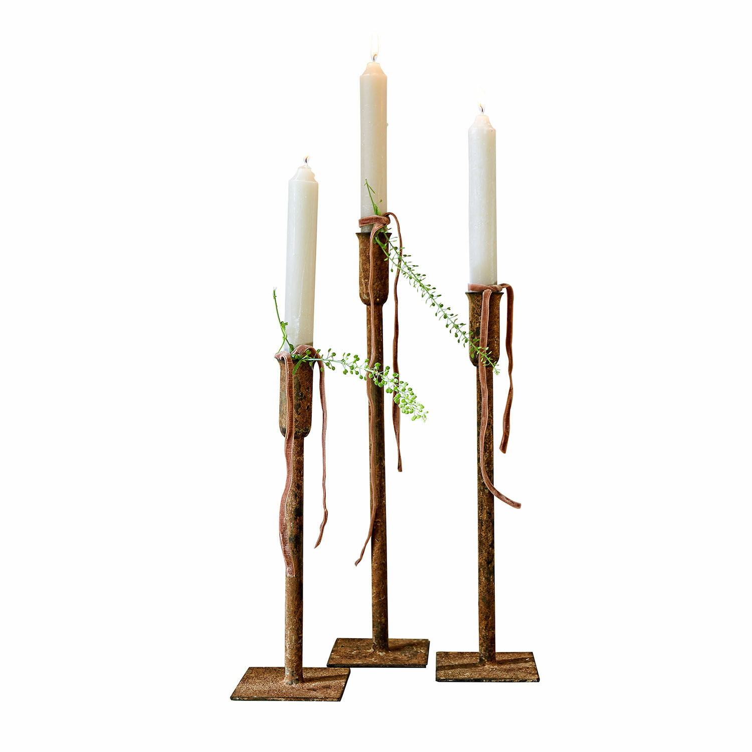 Set di 3 candelieri Viverto