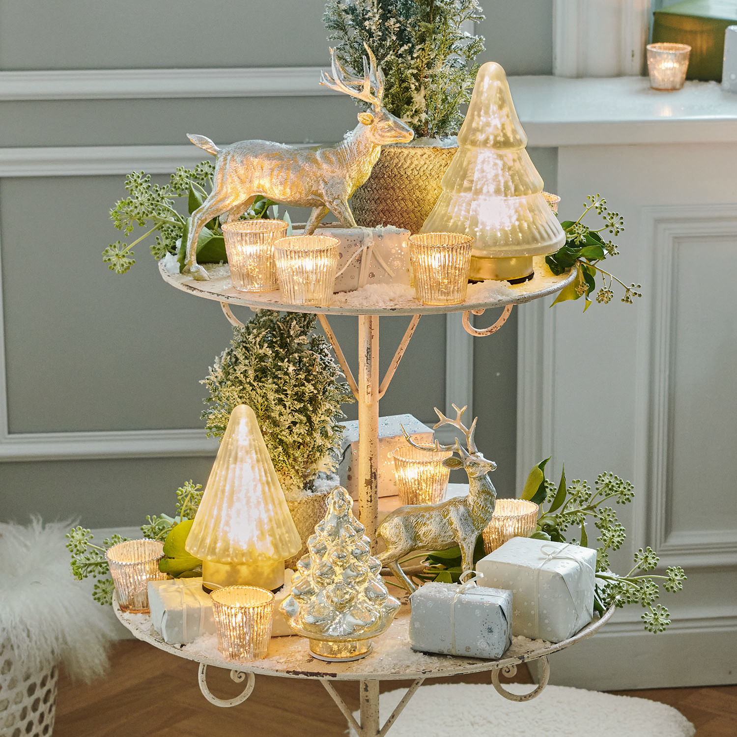 Set di 3 alberelli decorativi Chloé