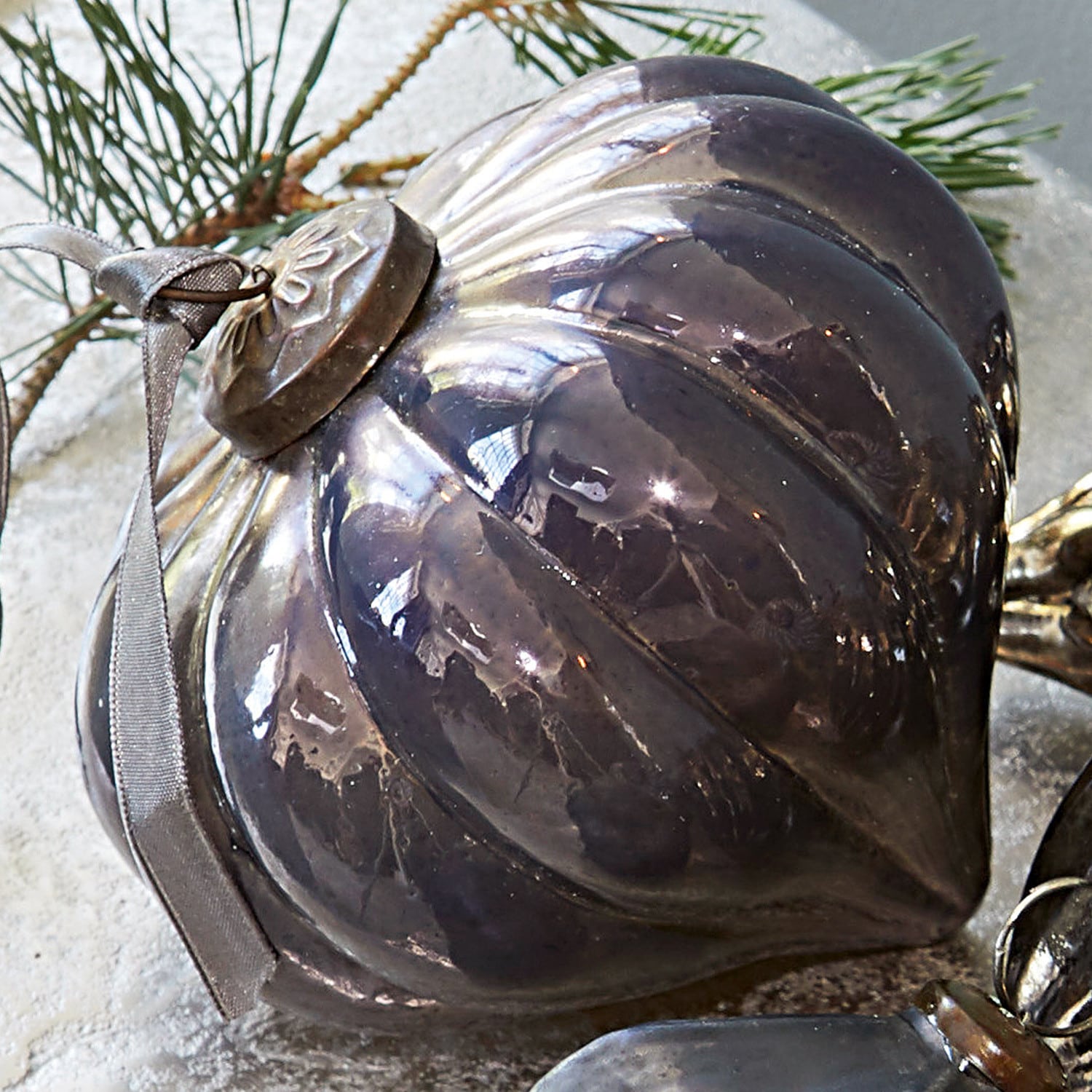 Set di 6 decorazioni natalizie Alva