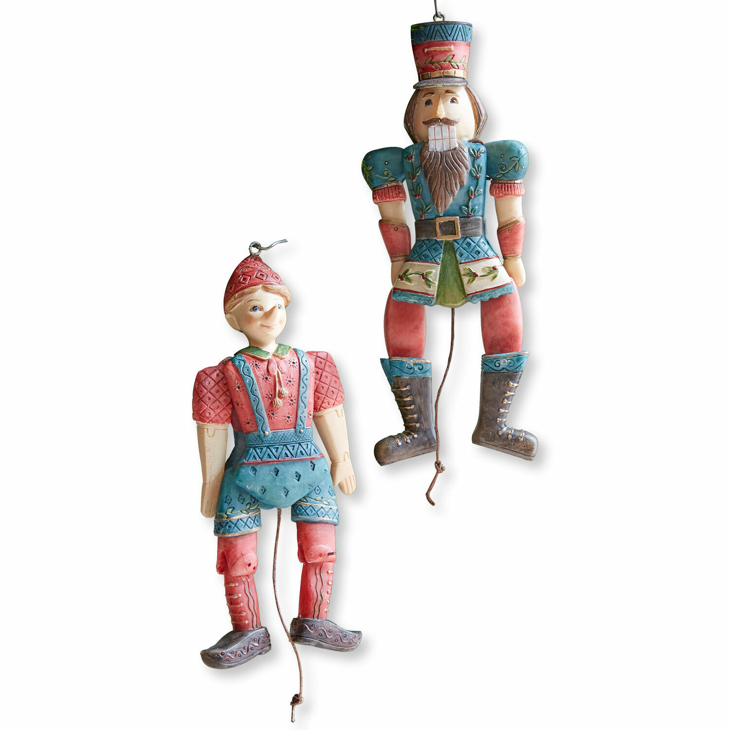 Coppia di decorazioni da appendere Villor