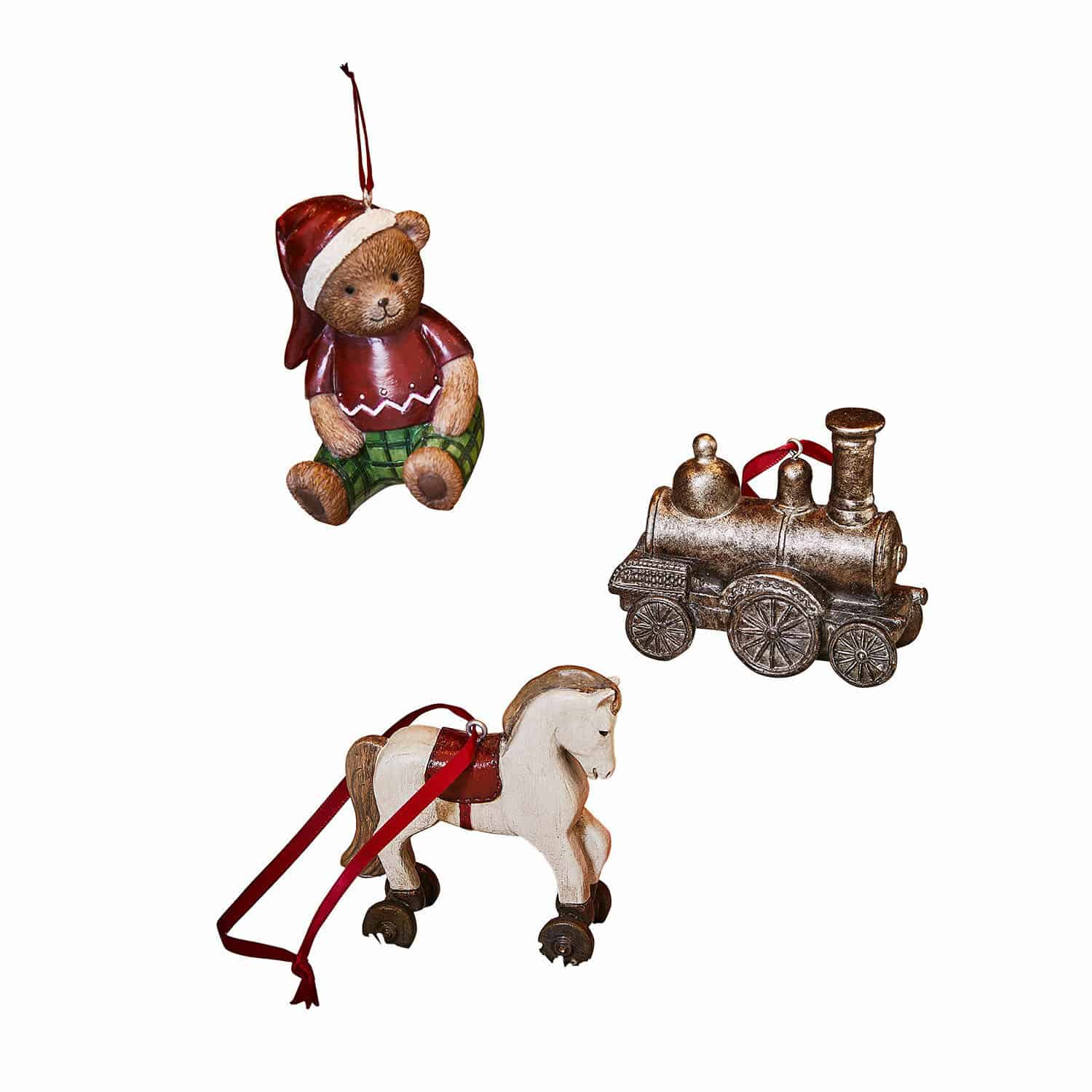 Set di 3 decorazioni da appendere Larielle