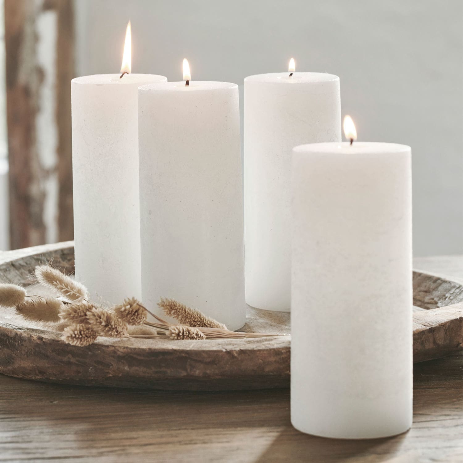 Set di 4 candele Homel