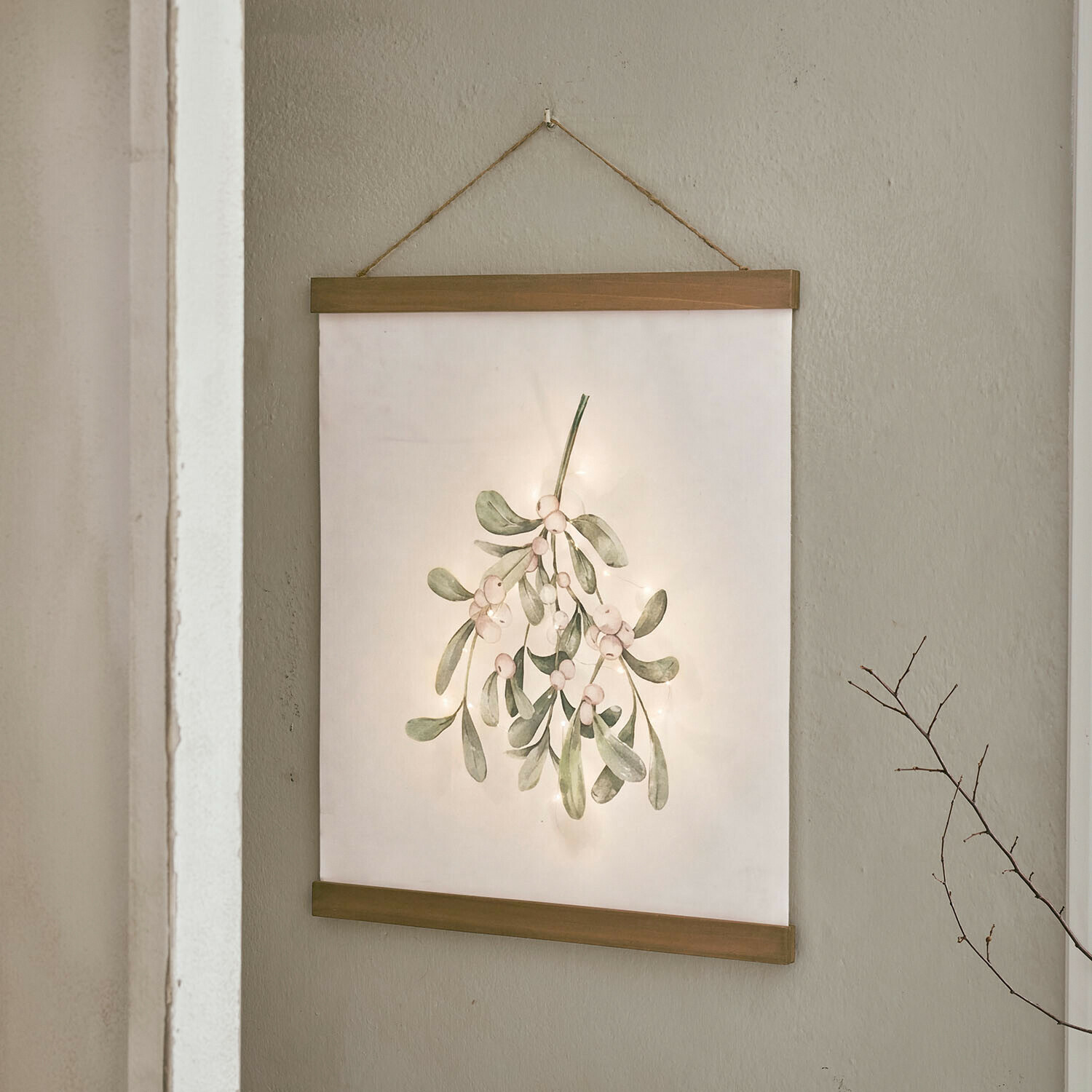 Poster a LED Lourévie