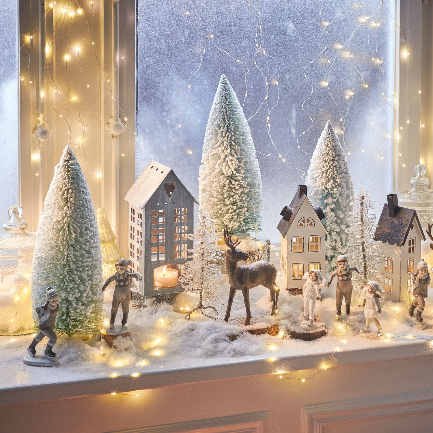 Set di 4 alberelli decorativi Landscape