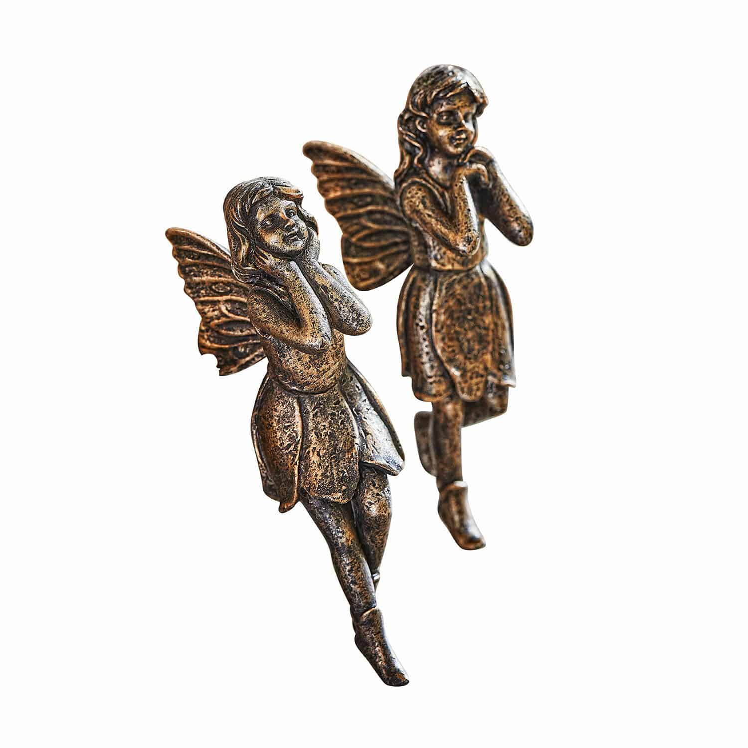Coppia di statuine Lilly