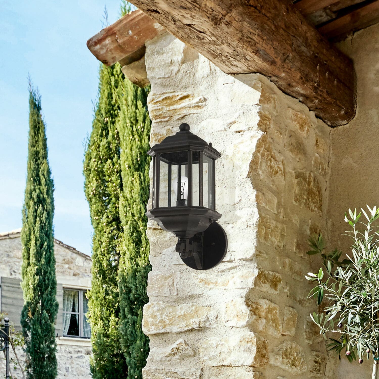 Lampada da parete per esterni Sliwen
