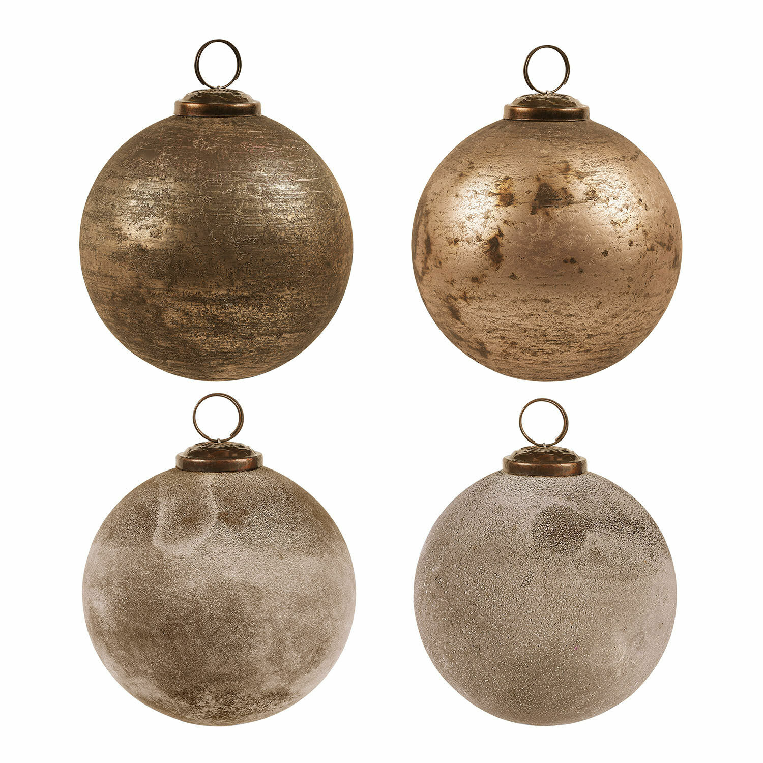 Set di 4 decorazioni natalizie Ophraine