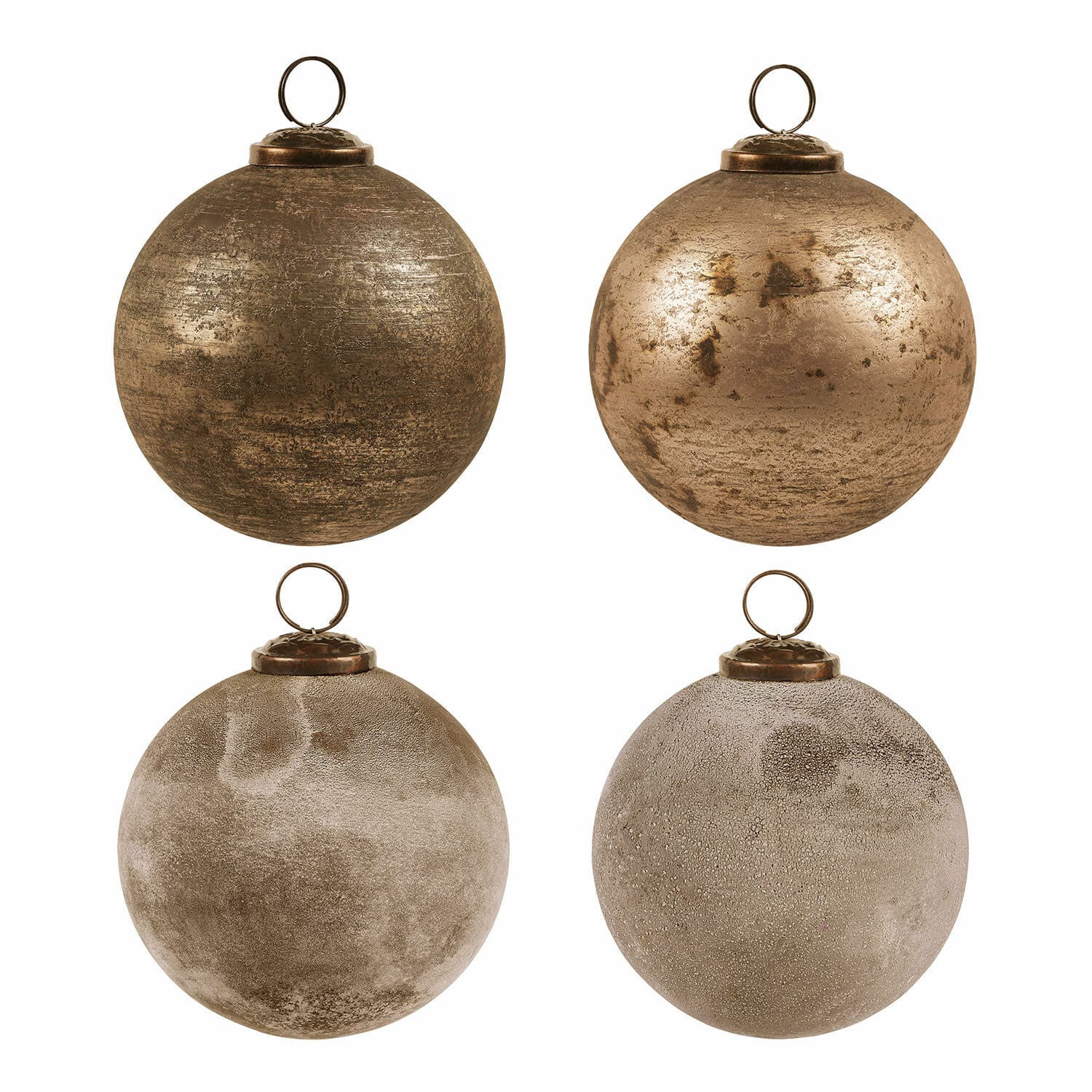 Set di 4 decorazioni natalizie Ophraine