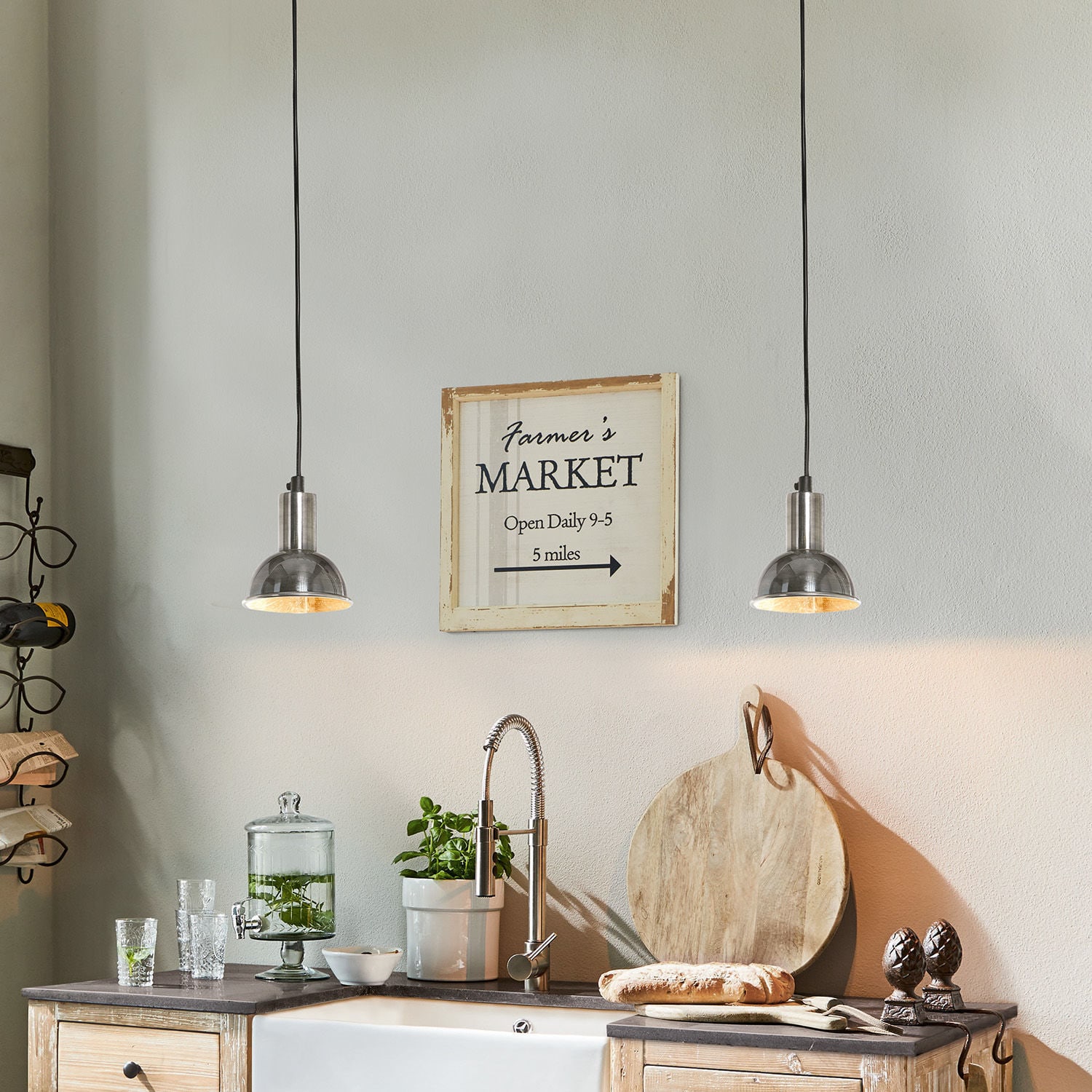 Lampada a sospensione Giffard