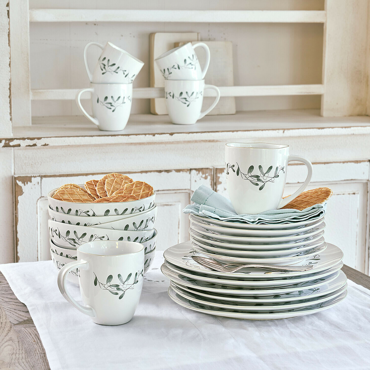 Set di 24 stoviglie Lourévie