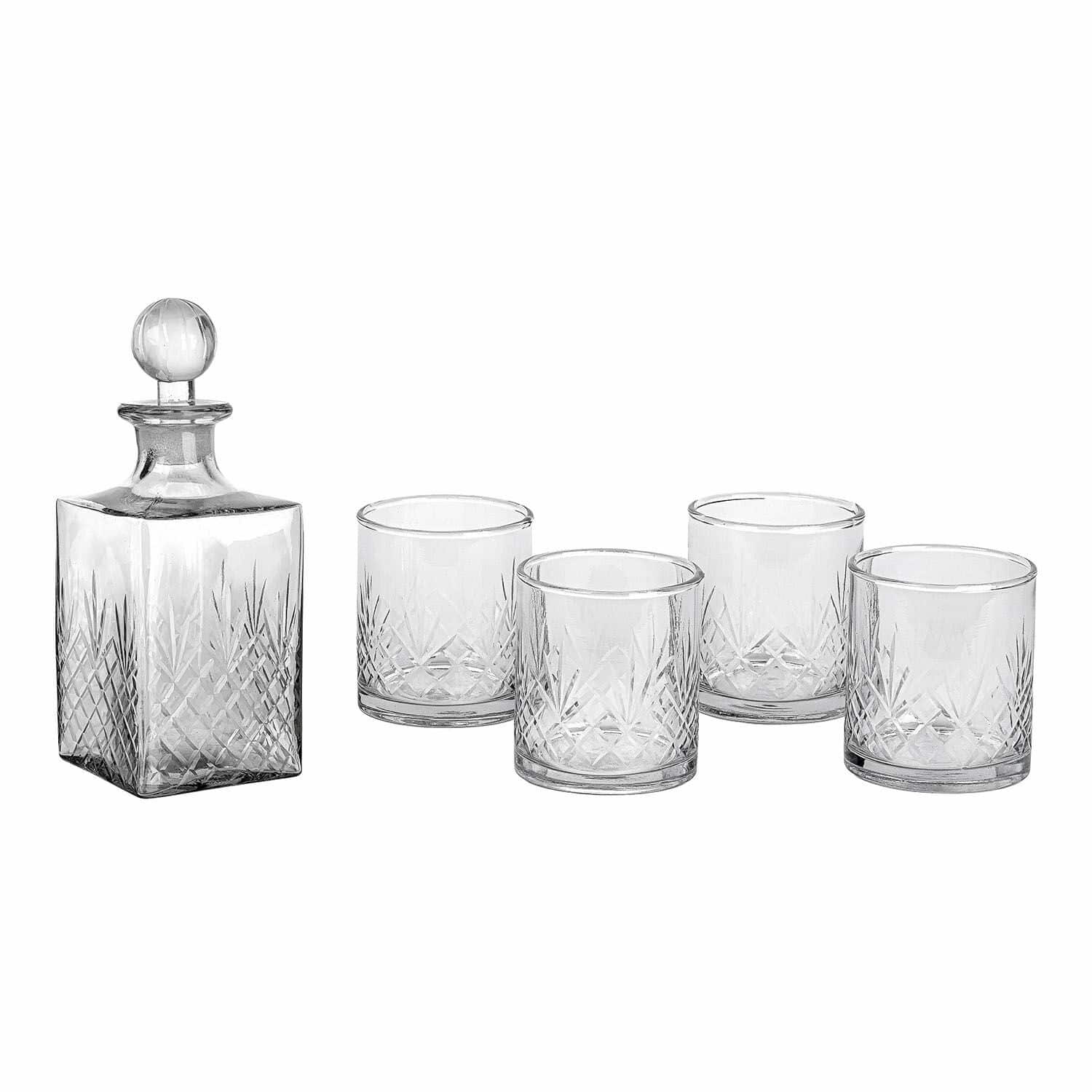 Set di 4 bicchieri con caraffa Kerrington
