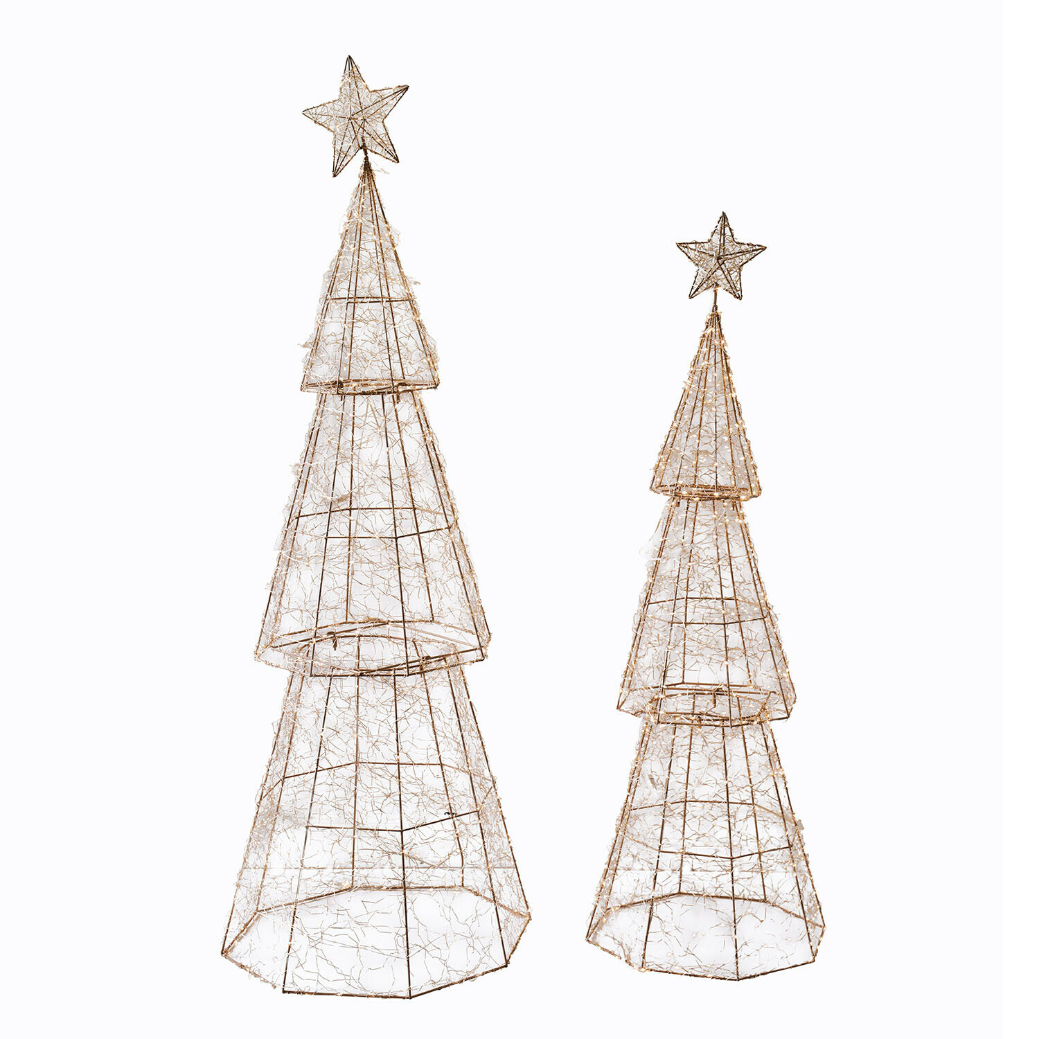 Coppia di alberi a LED Chantorin