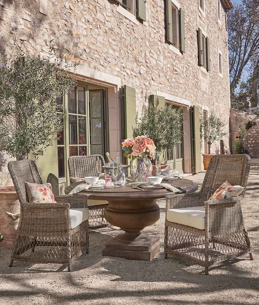 Rattan in fiore