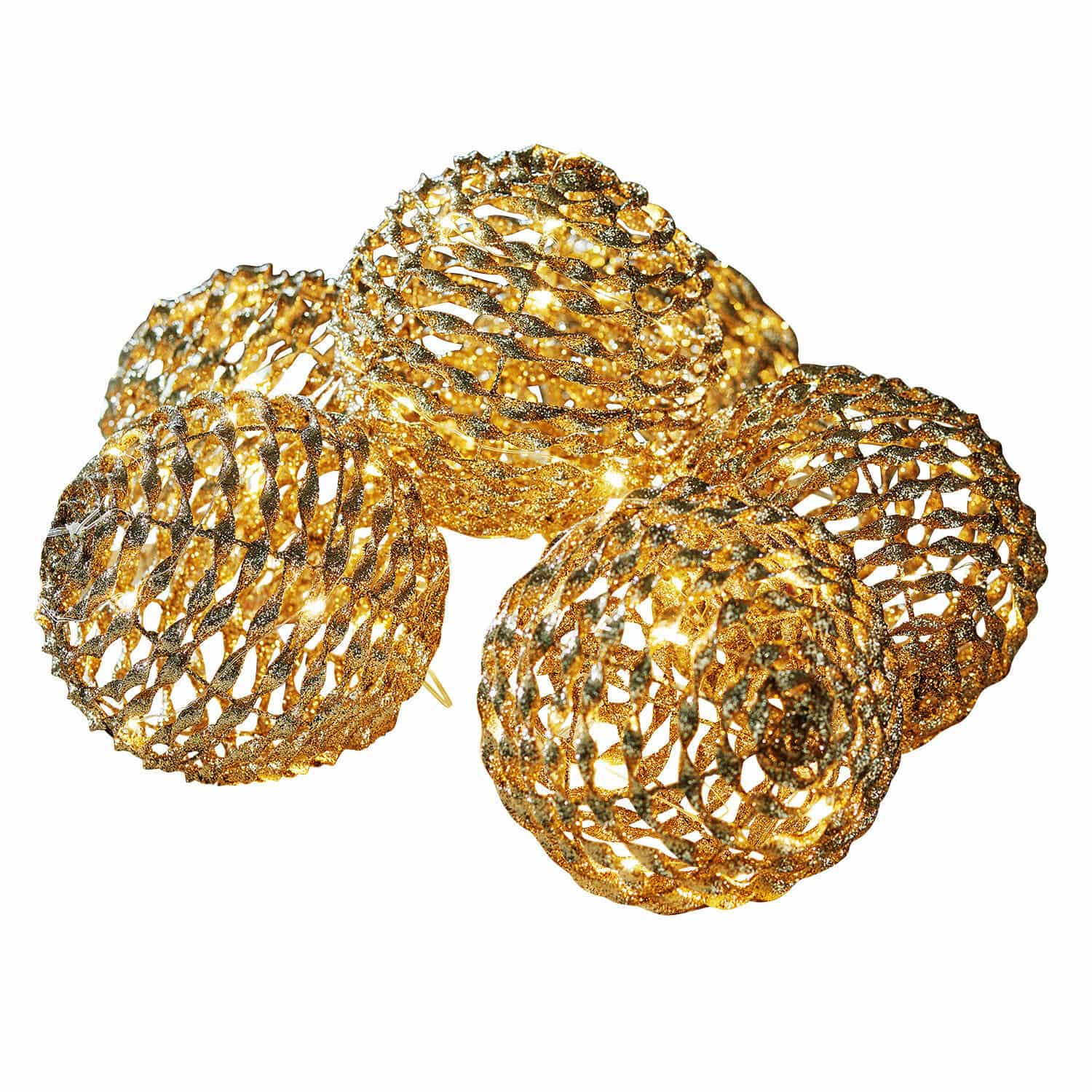 Set di 6 palline luminose a LED Serivane