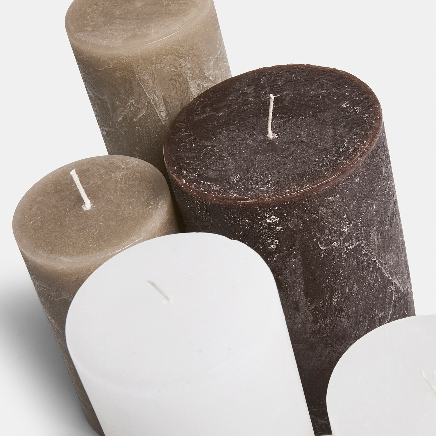 Set di 5 candele Panagra