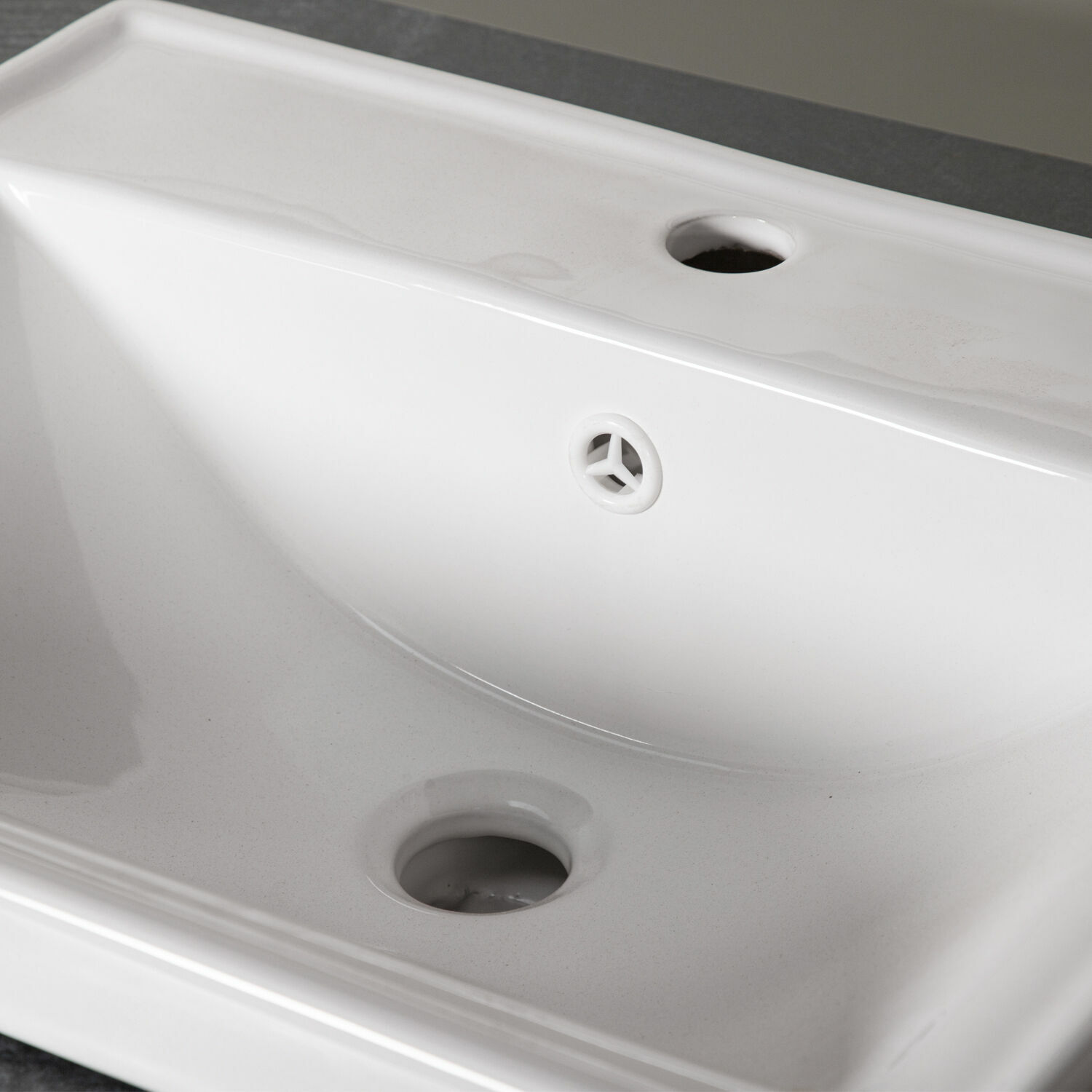 Mobile con doppio lavabo Aulon