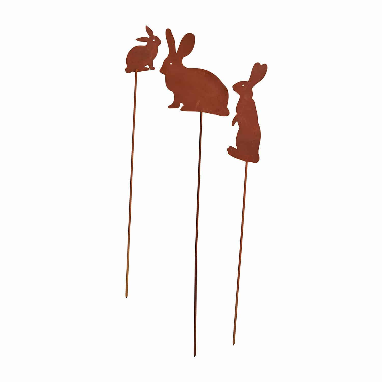 Set di 3 coniglietti decorativi Silters
