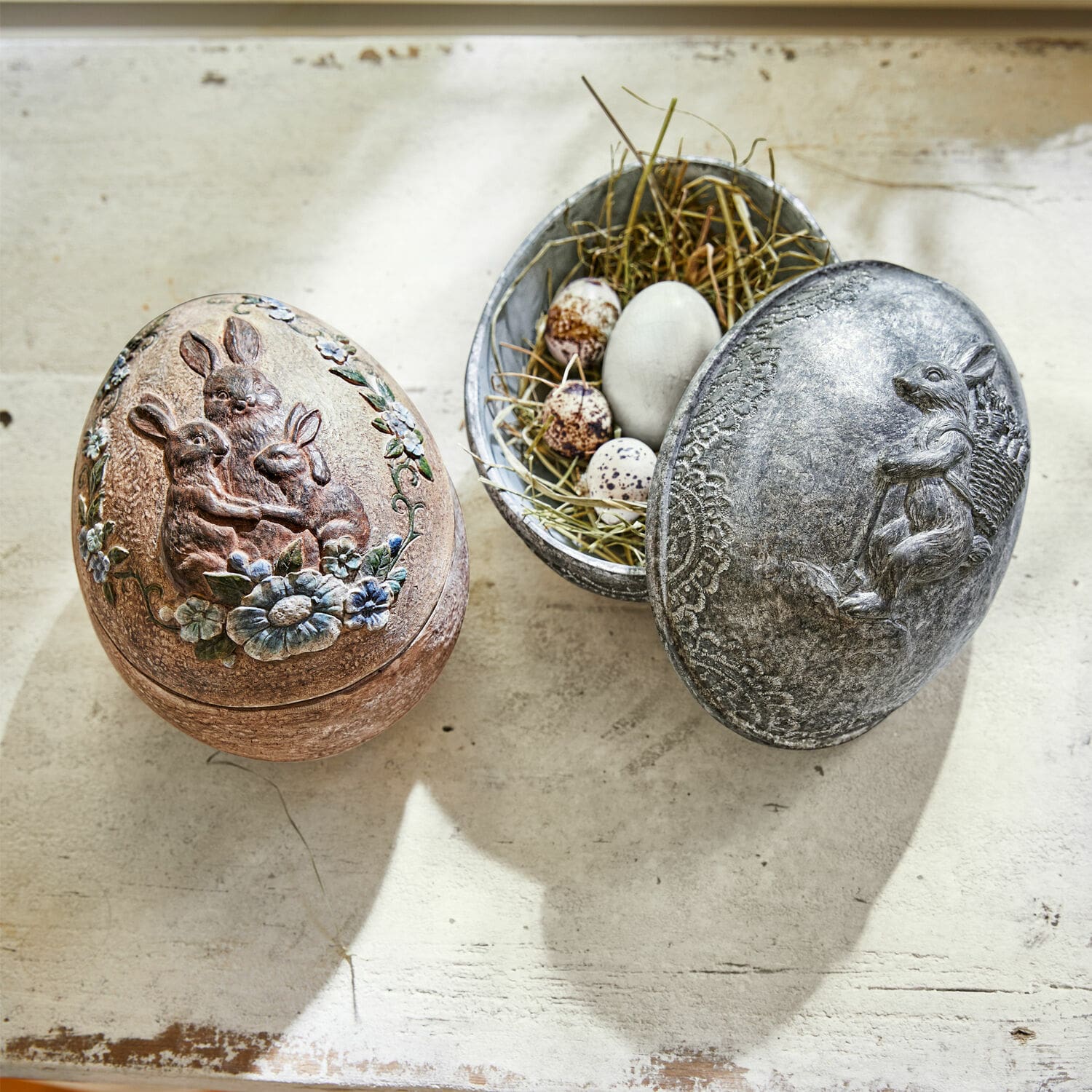 Coppia di uova decorative Sopot