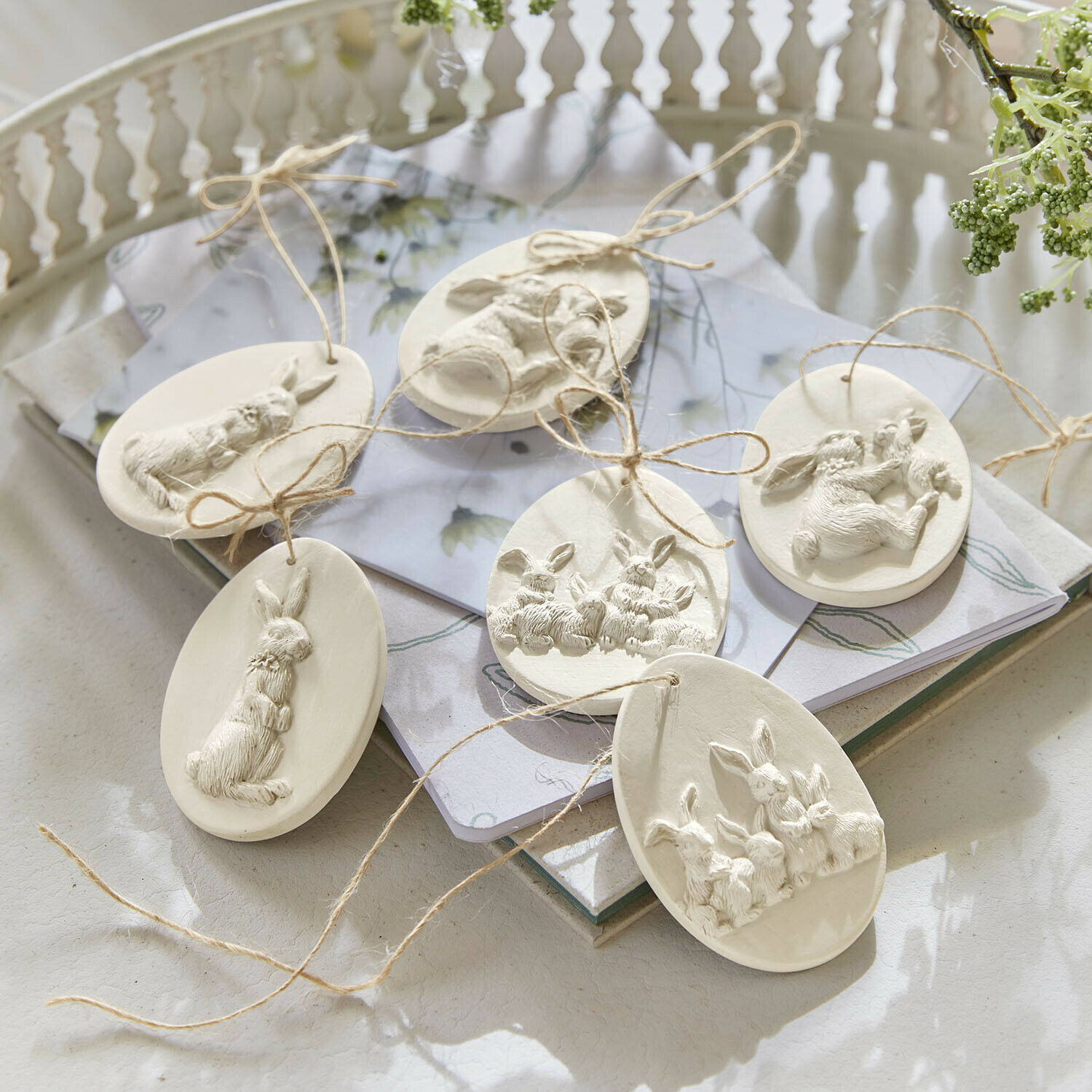 Set di 6 decorazioni da appendere Jasélie