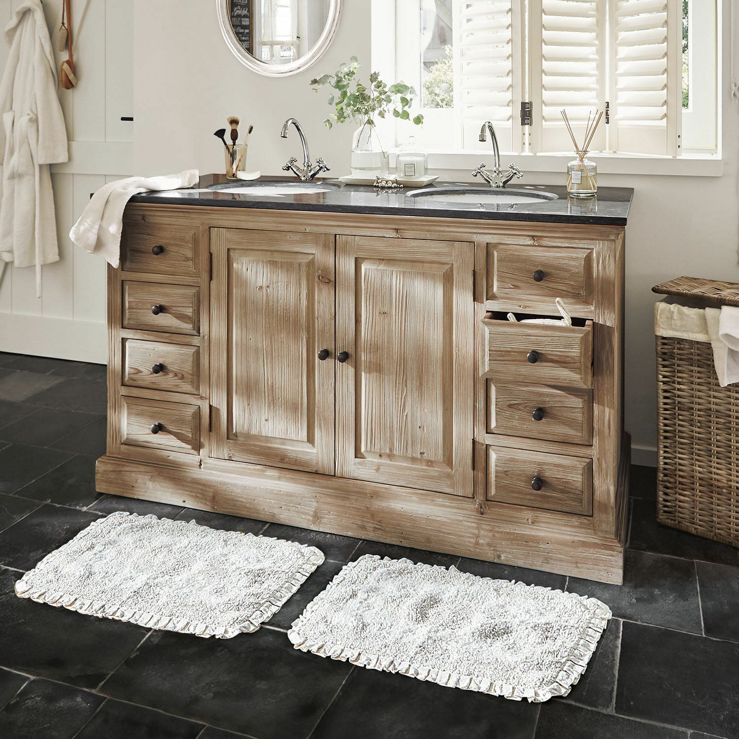 Mobile con doppio lavabo Fultondale