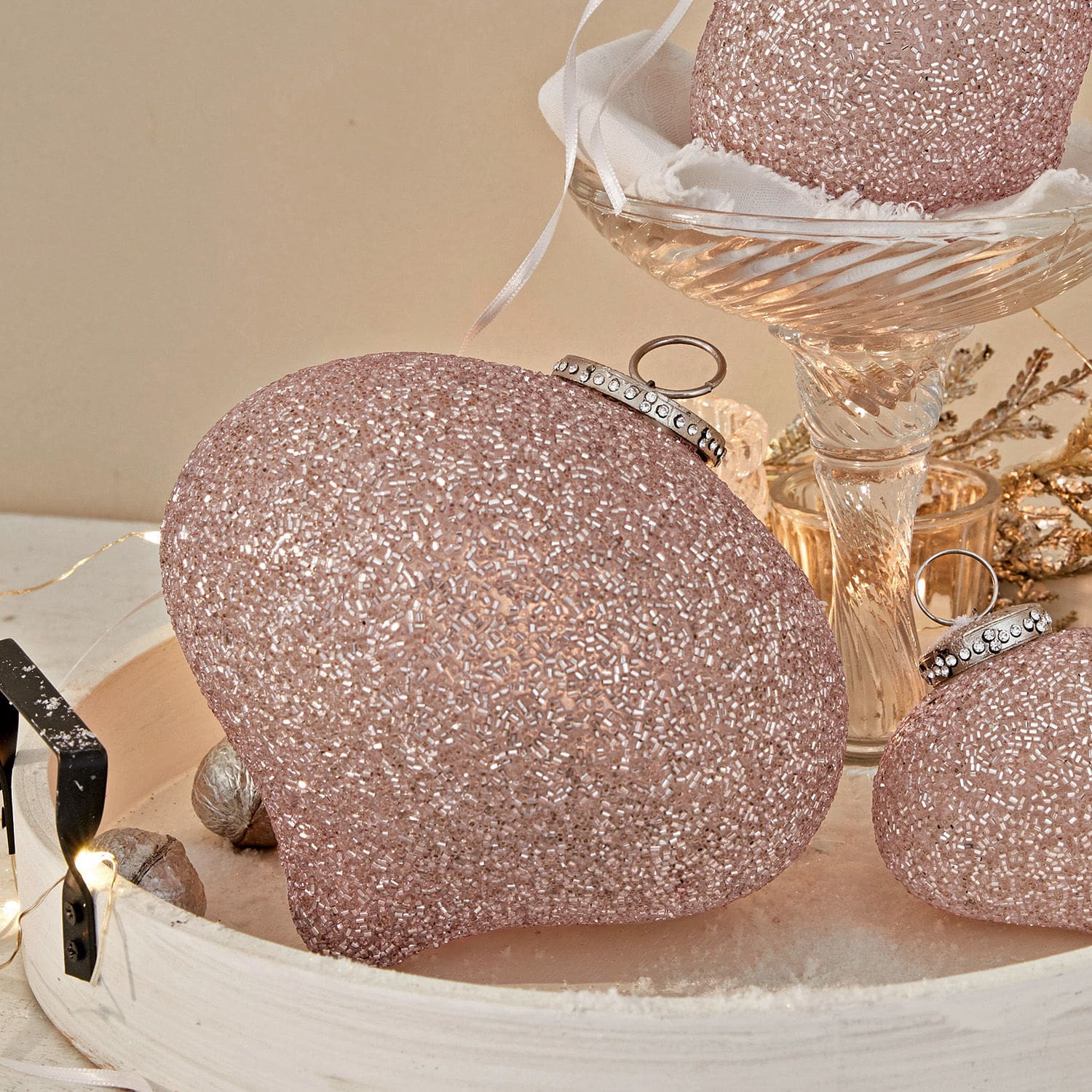 Set di 3 decorazioni natalizie Milvois