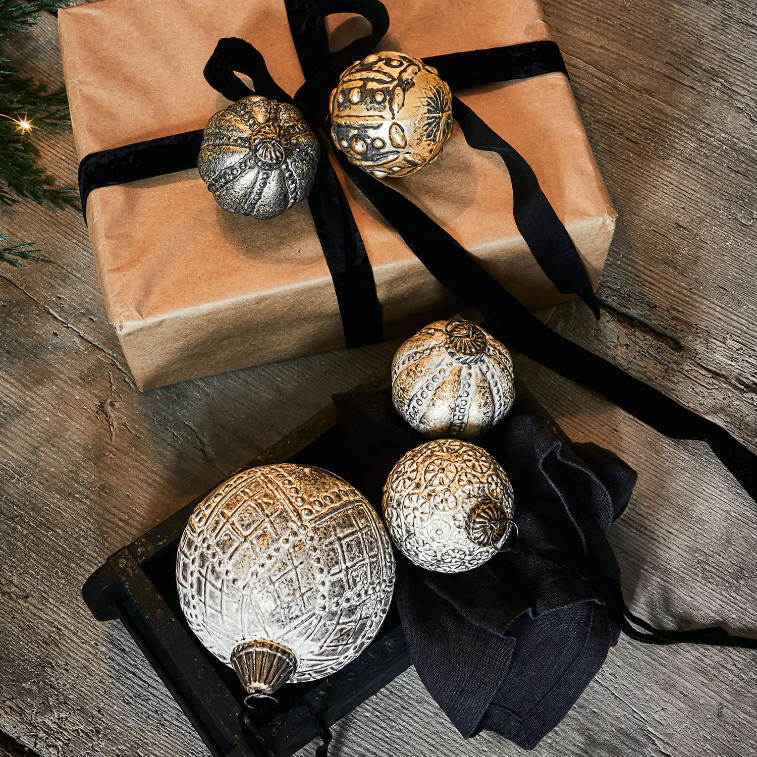 Marco Paul Set Di 5 Pettirossi Natalizi Con Luci LED 40 Luci Bianco Freddo – Decorazione Da Giardino A Batteria - 3