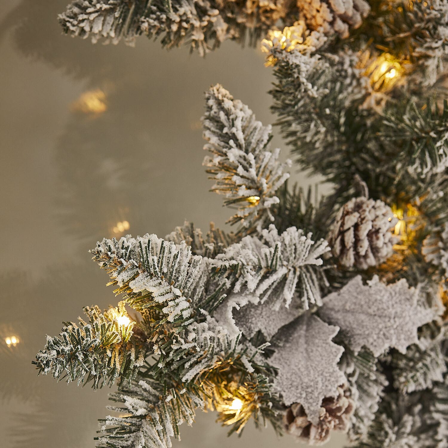 Fiocco di neve con luci a LED Azimara
