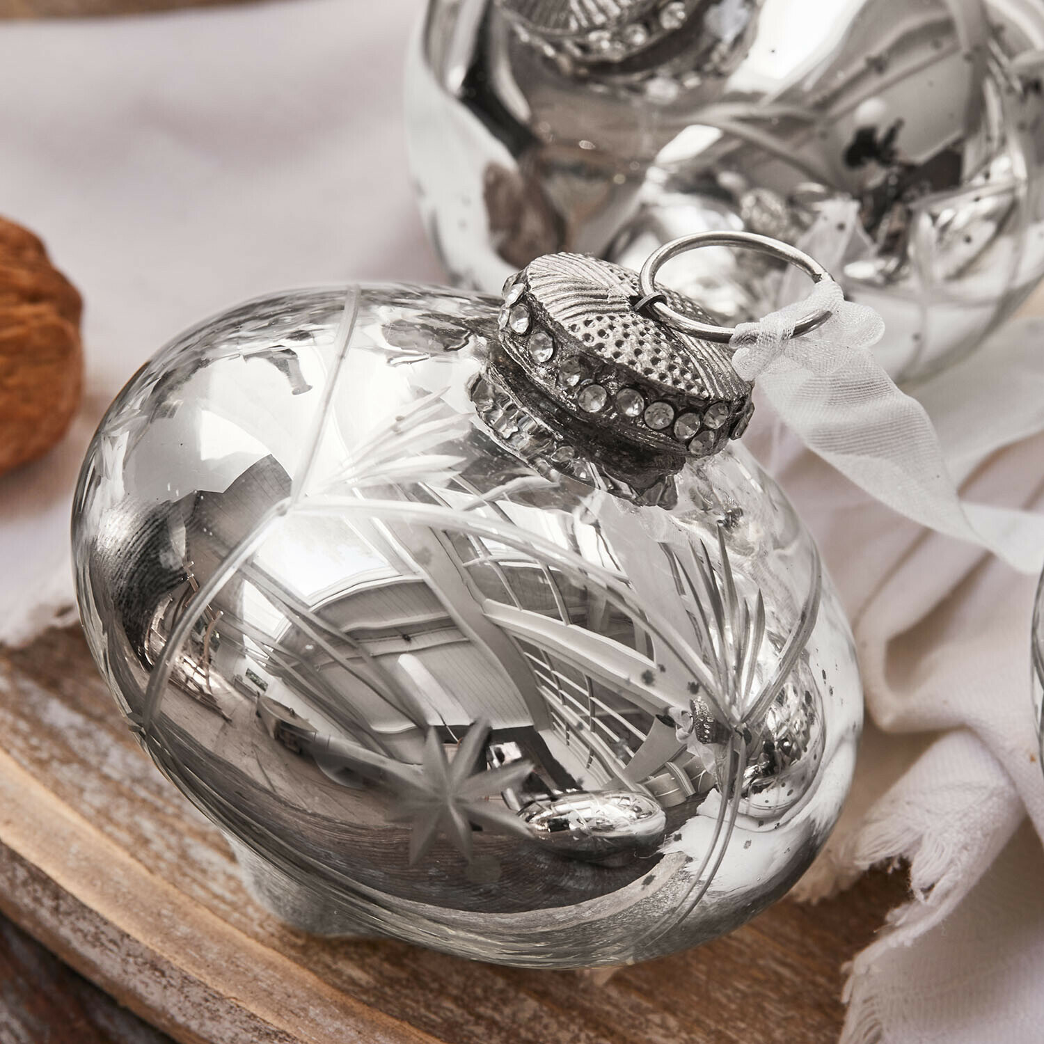 Set di 6 decorazioni natalizie Cheshire