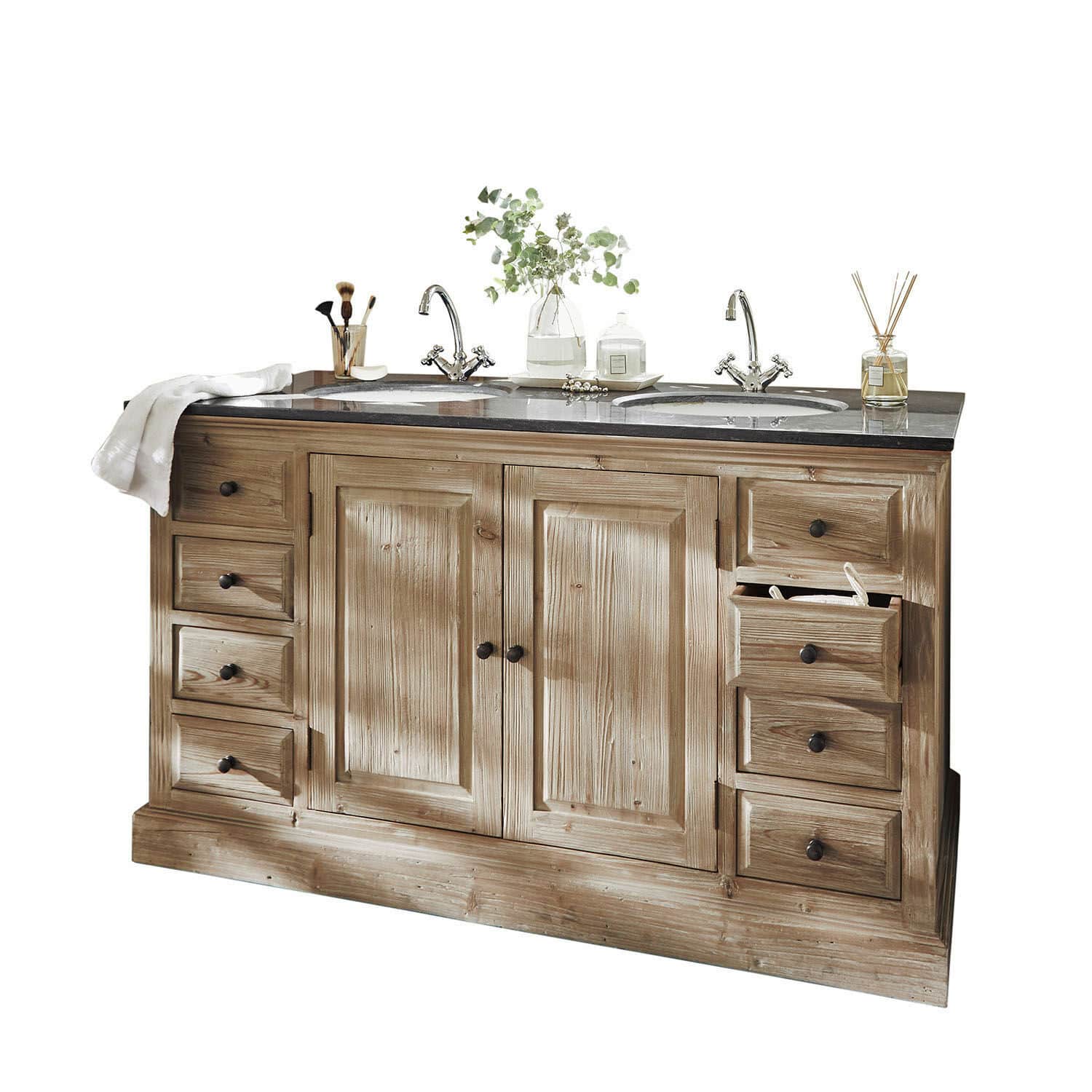 Mobile con doppio lavabo Fultondale