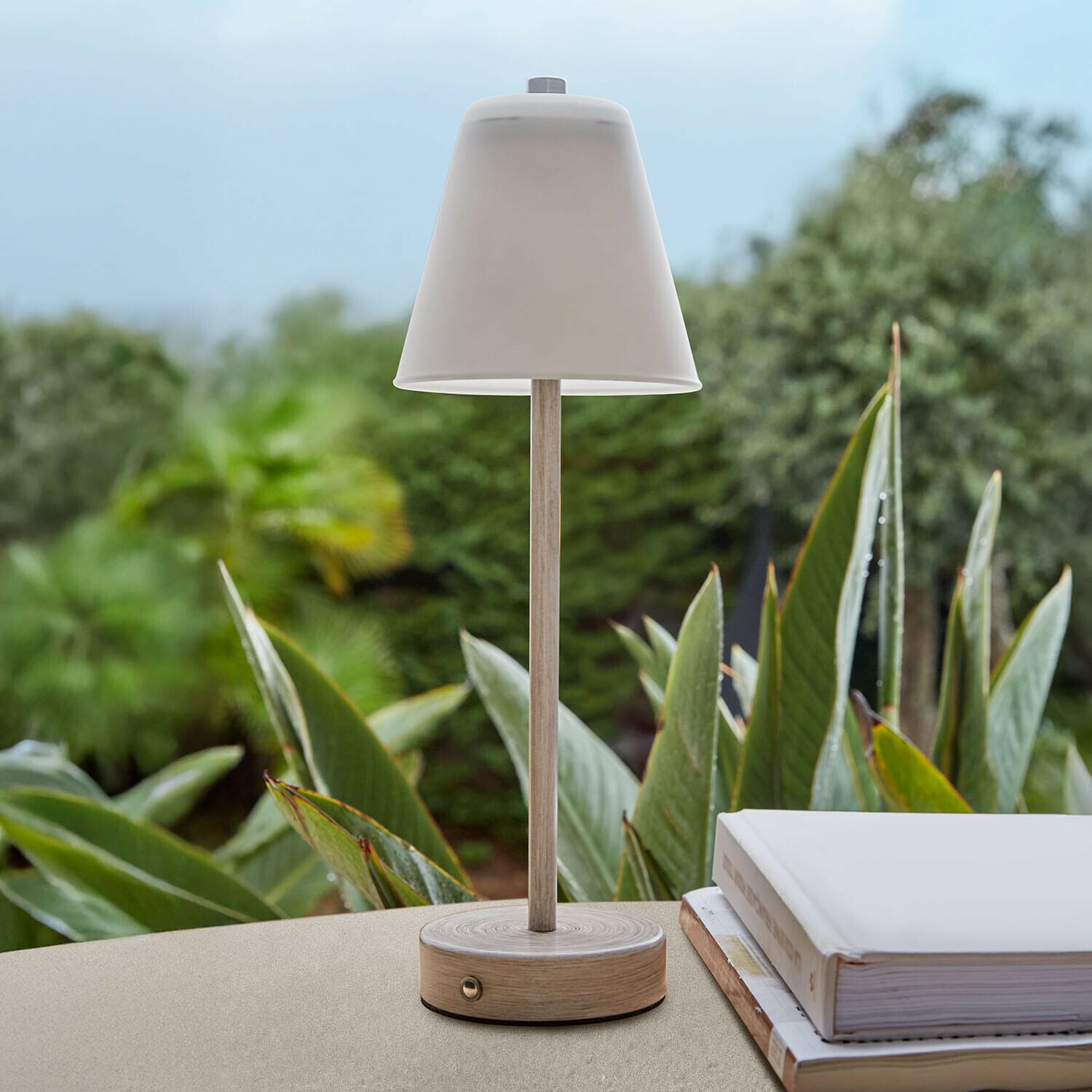 Lampada da tavolo ricaricabile Melari