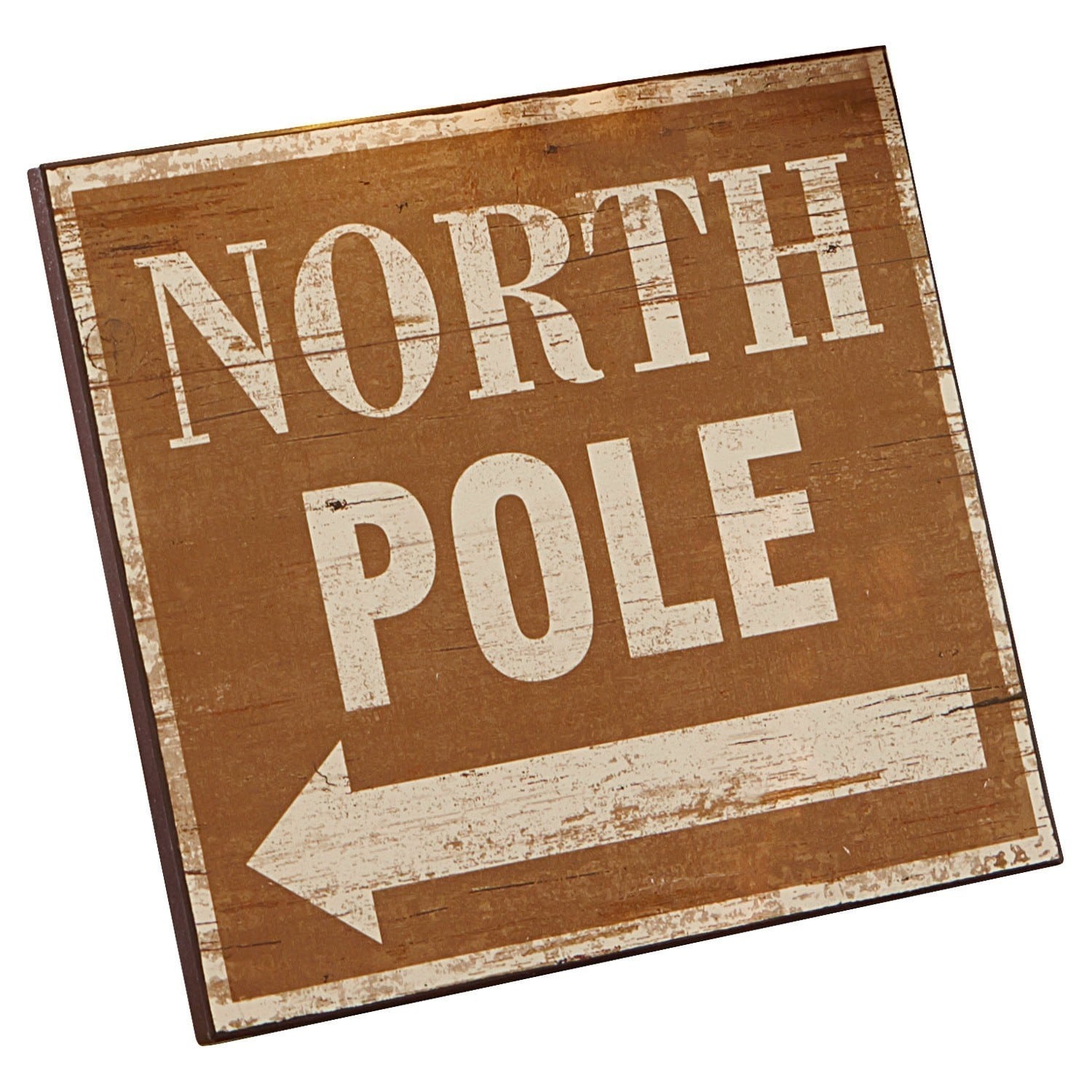Targa decorativa North Pole