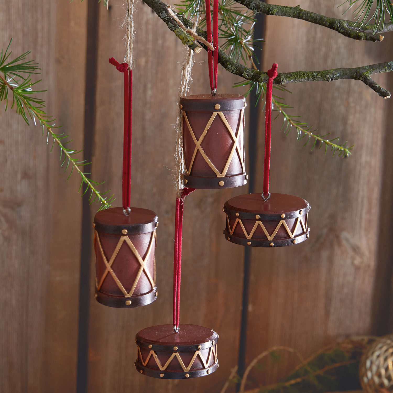 Set di 4 decorazioni da appendere Babki