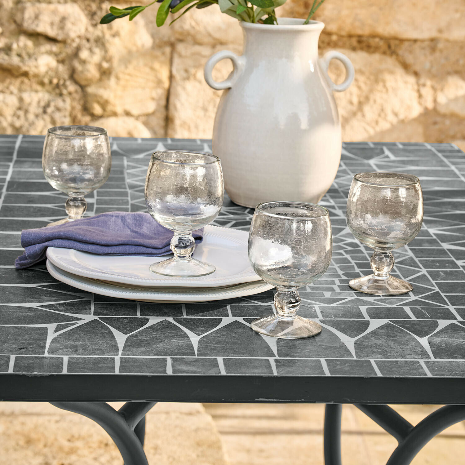 Set di 4 bicchieri Vinoros