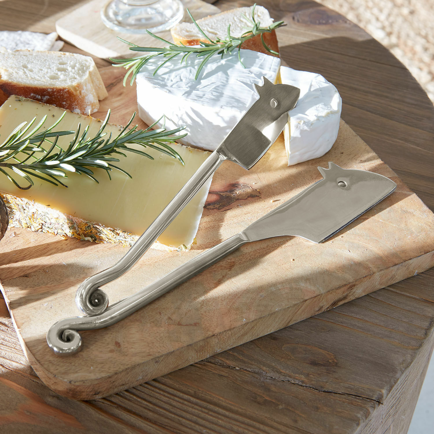 Coppia di coltelli per formaggio Hadley